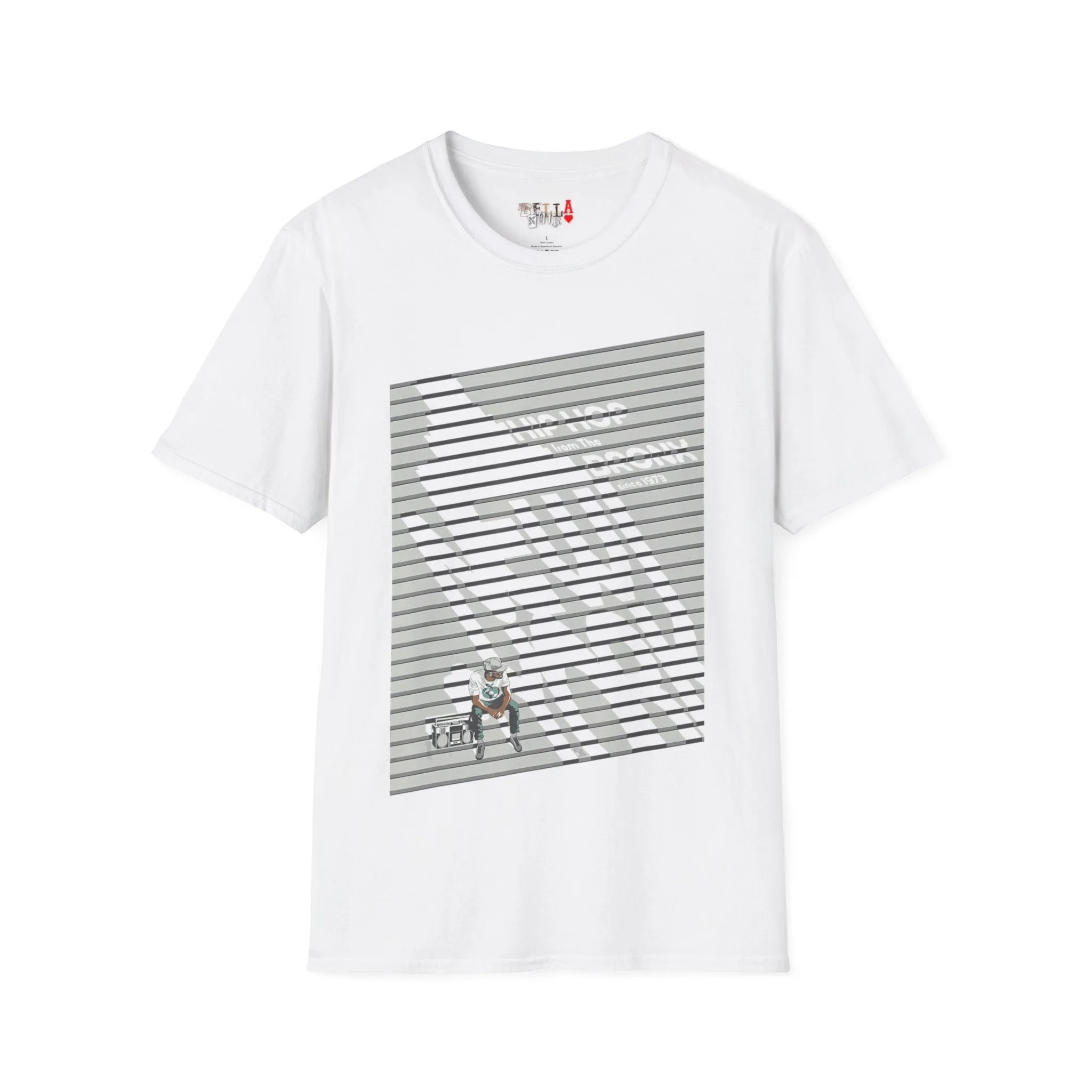 Hip Hop From The Bronx Unisex Softstyle T-Shirt