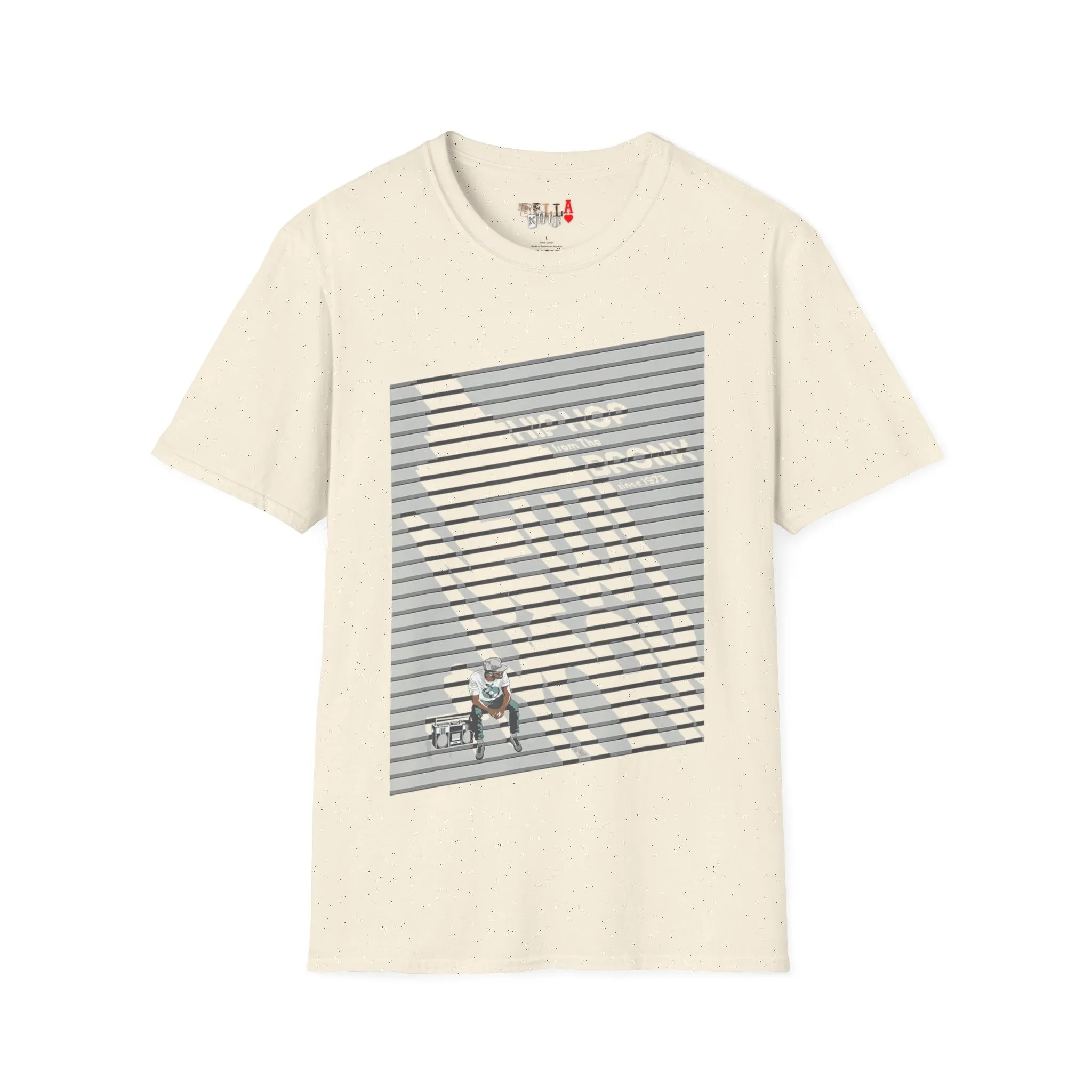 Hip Hop From The Bronx Unisex Softstyle T-Shirt