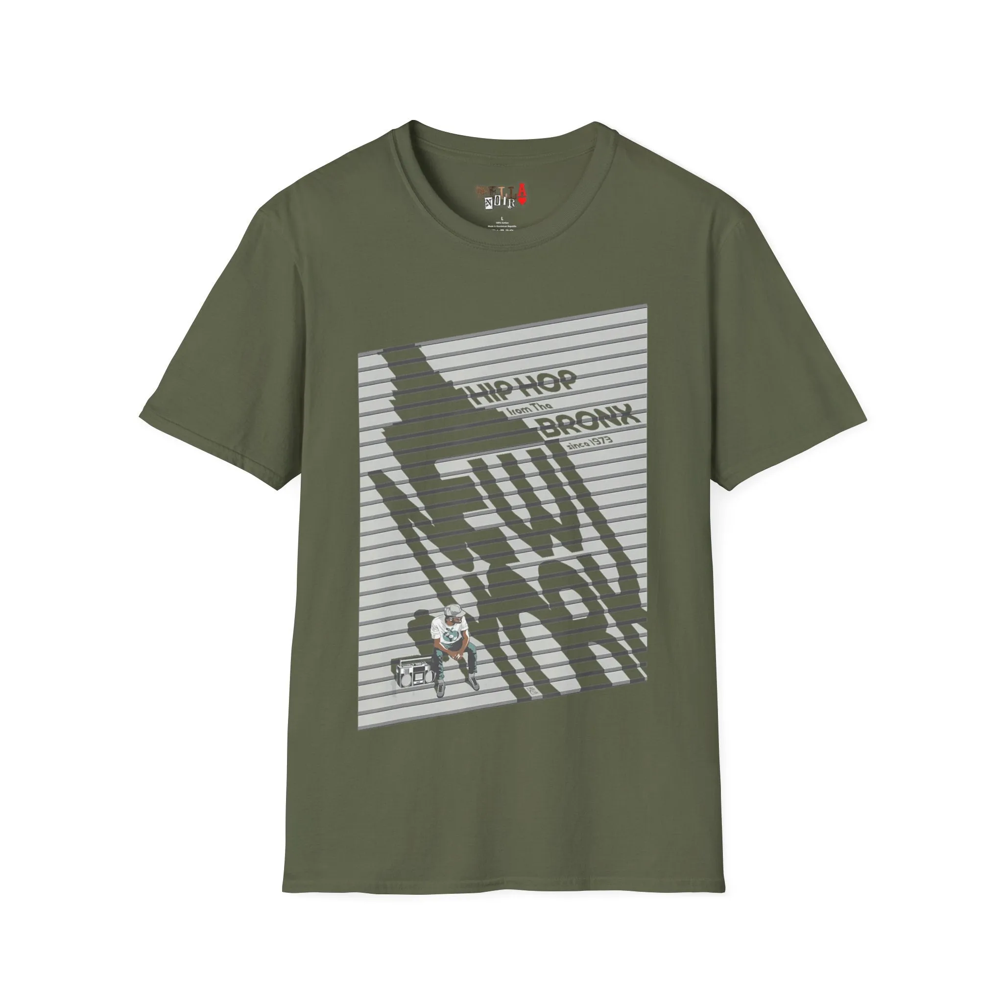 Hip Hop From The Bronx Unisex Softstyle T-Shirt