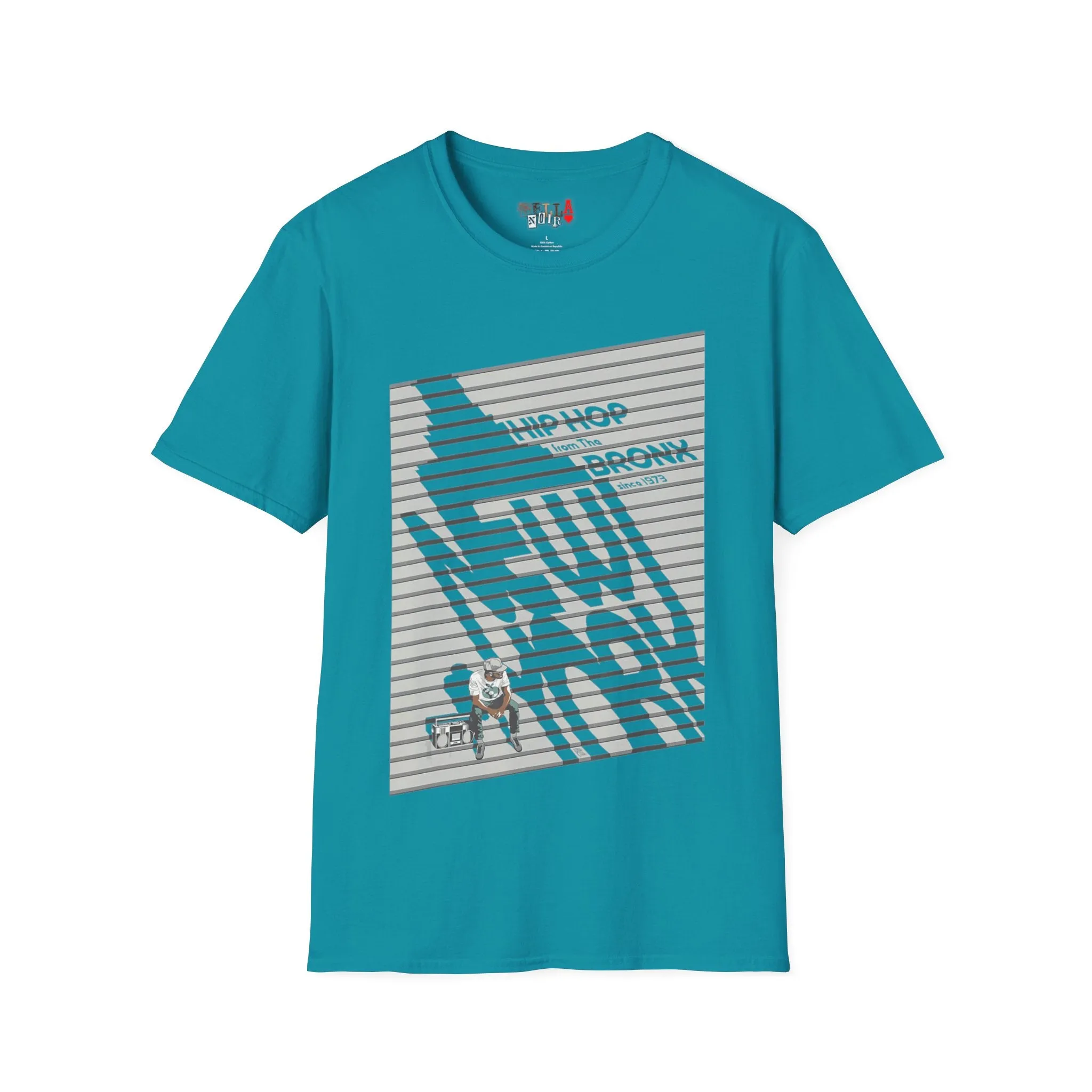 Hip Hop From The Bronx Unisex Softstyle T-Shirt