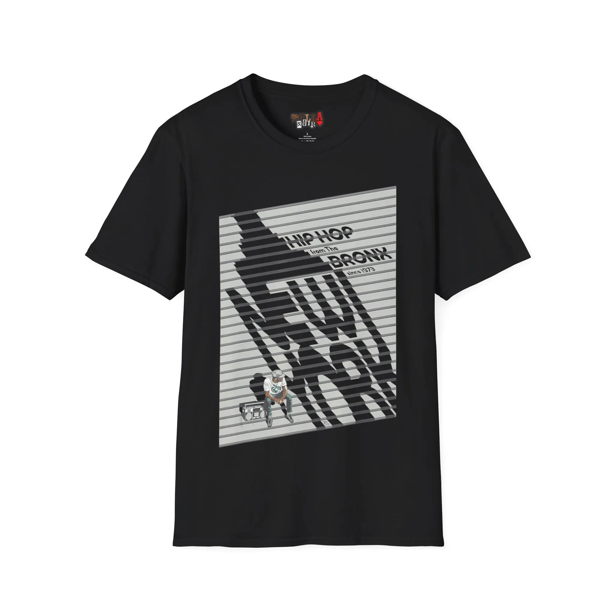 Hip Hop From The Bronx Unisex Softstyle T-Shirt