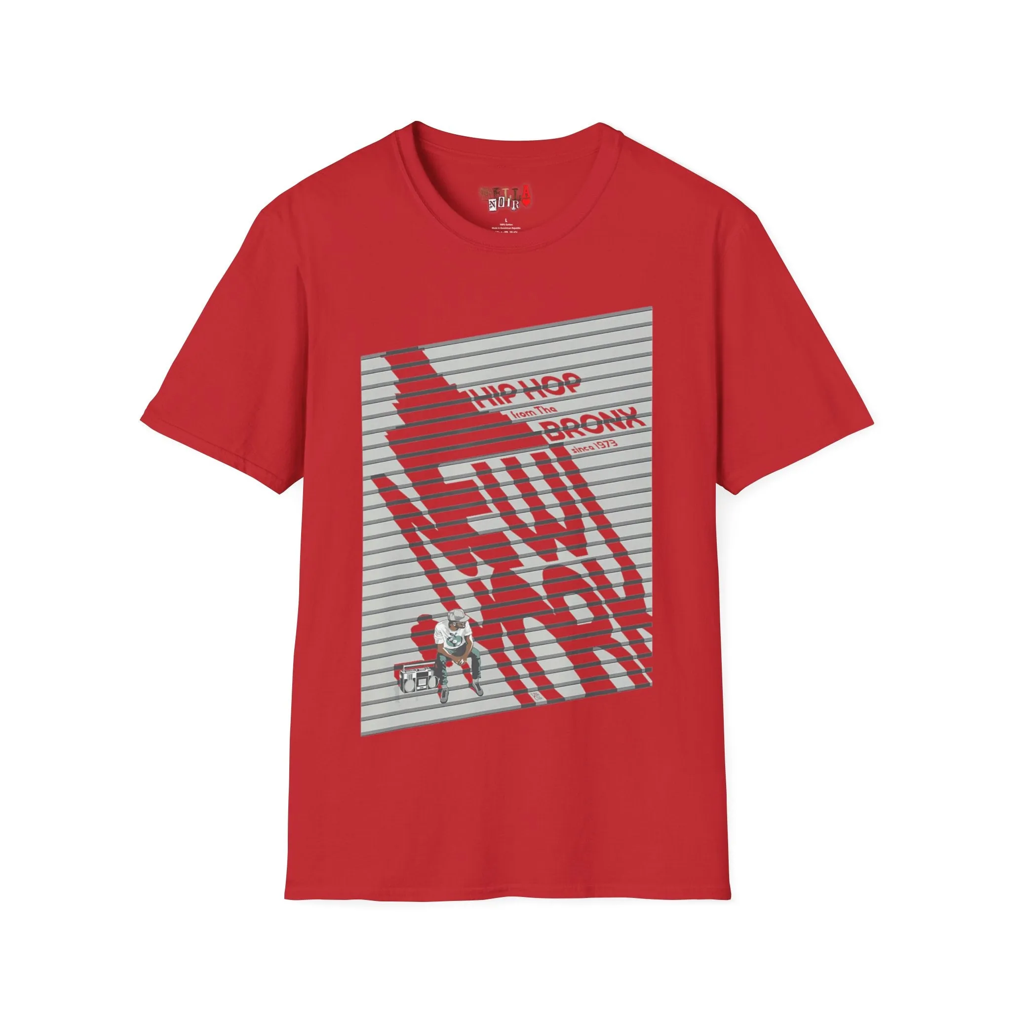 Hip Hop From The Bronx Unisex Softstyle T-Shirt