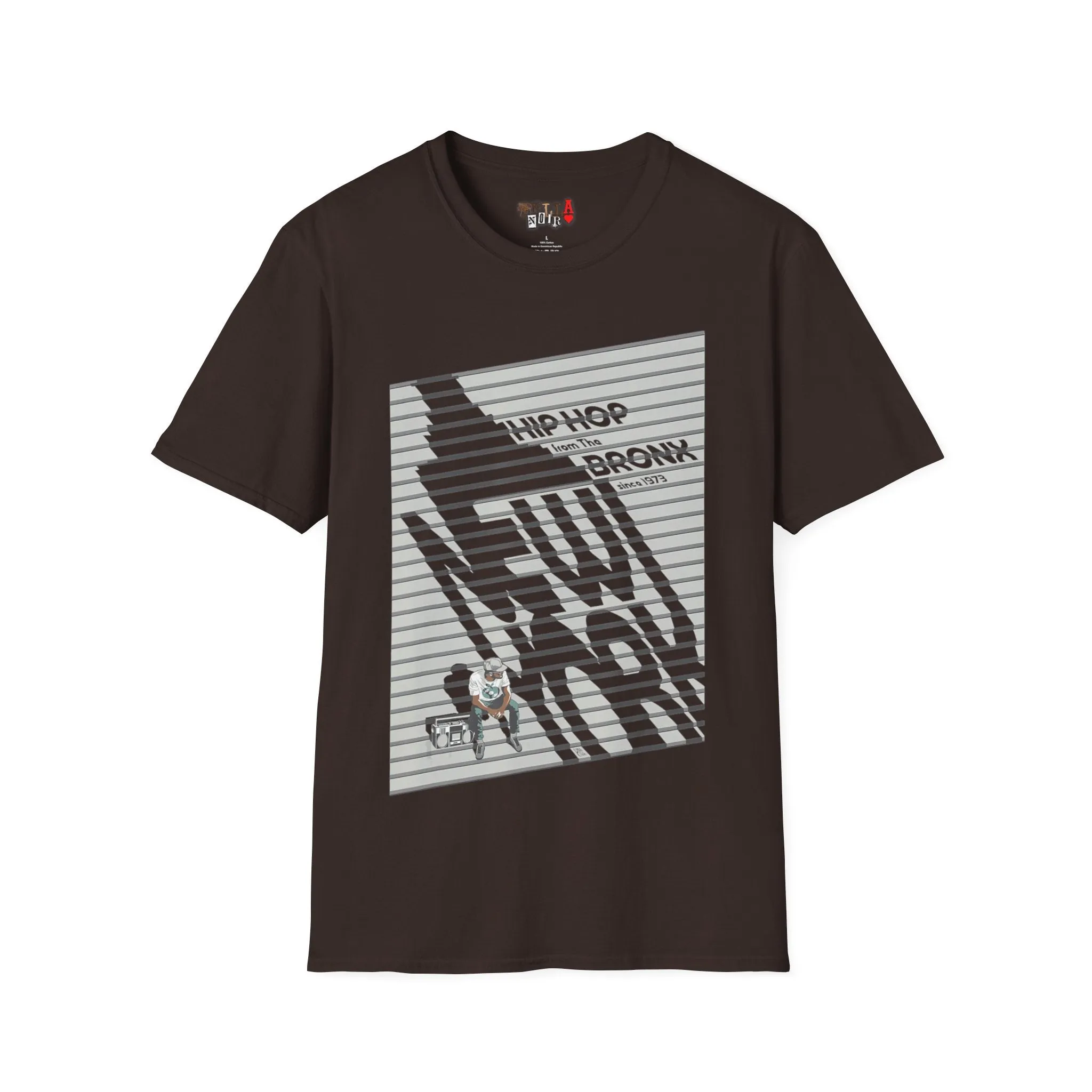 Hip Hop From The Bronx Unisex Softstyle T-Shirt