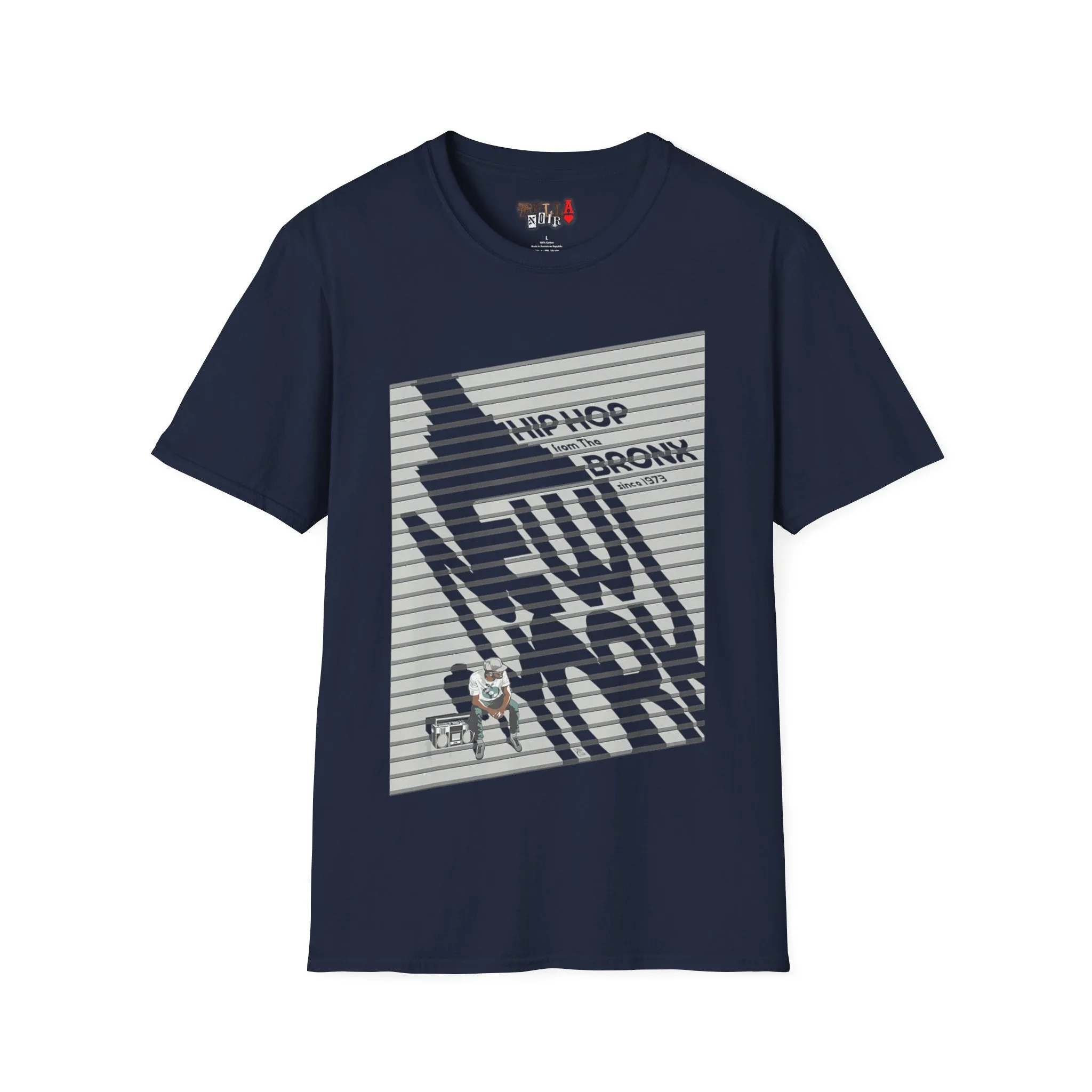 Hip Hop From The Bronx Unisex Softstyle T-Shirt