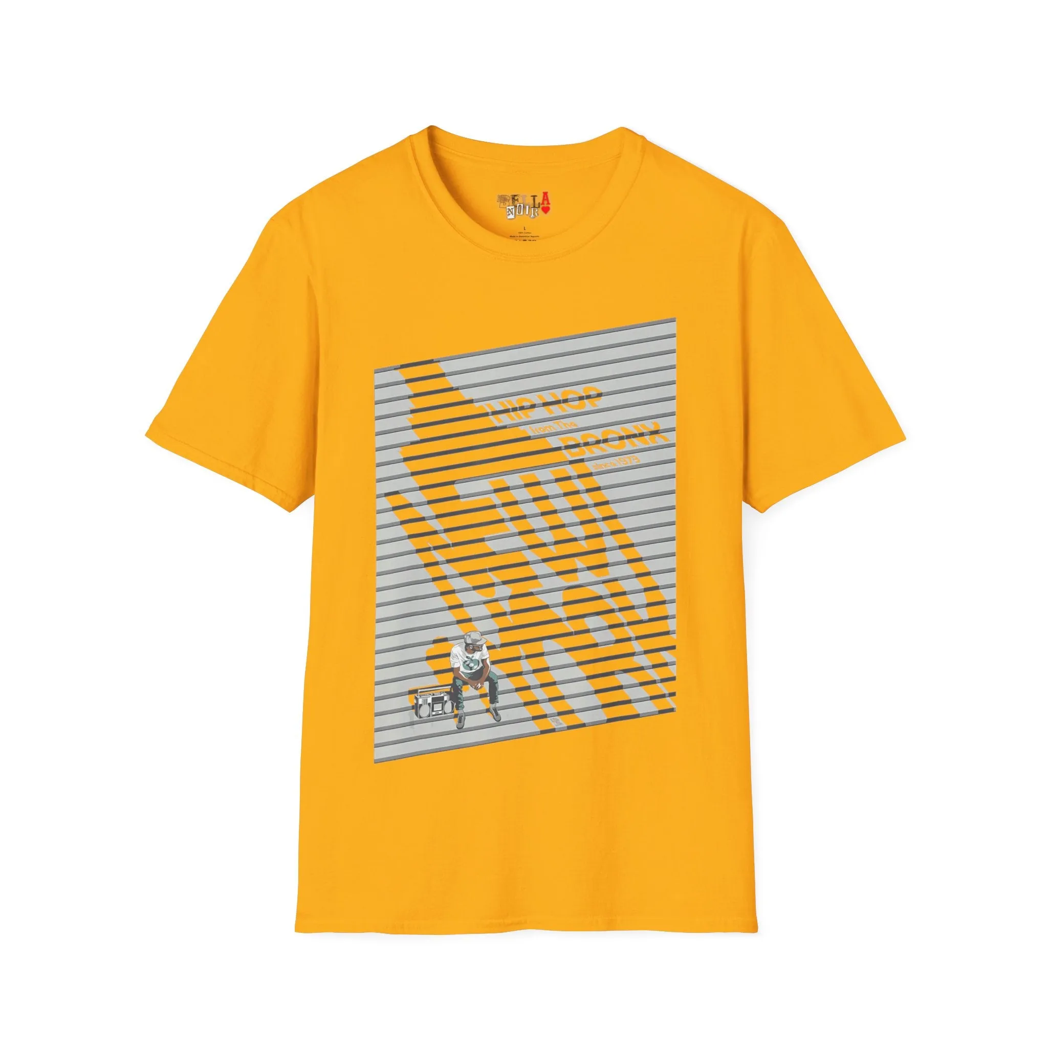 Hip Hop From The Bronx Unisex Softstyle T-Shirt