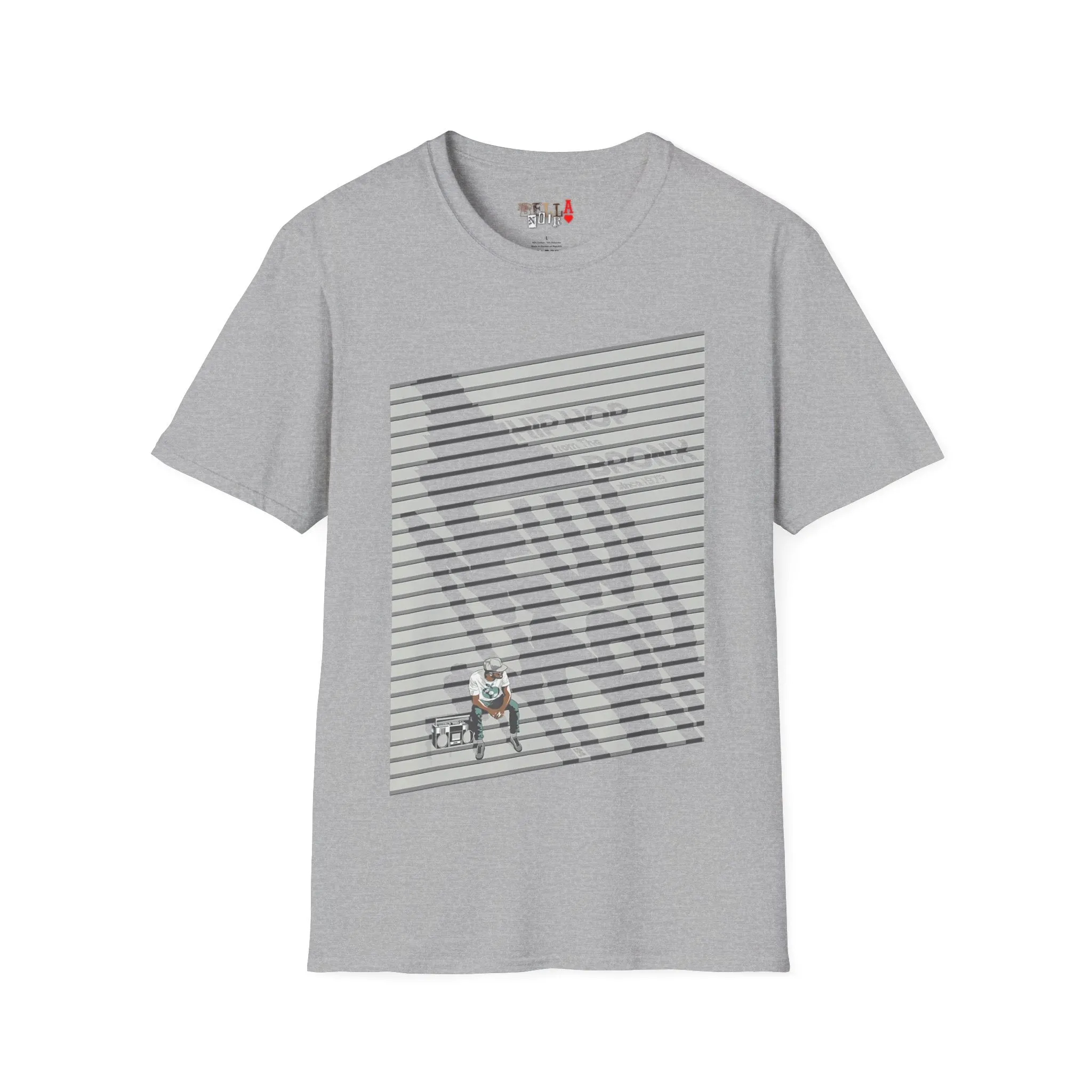 Hip Hop From The Bronx Unisex Softstyle T-Shirt