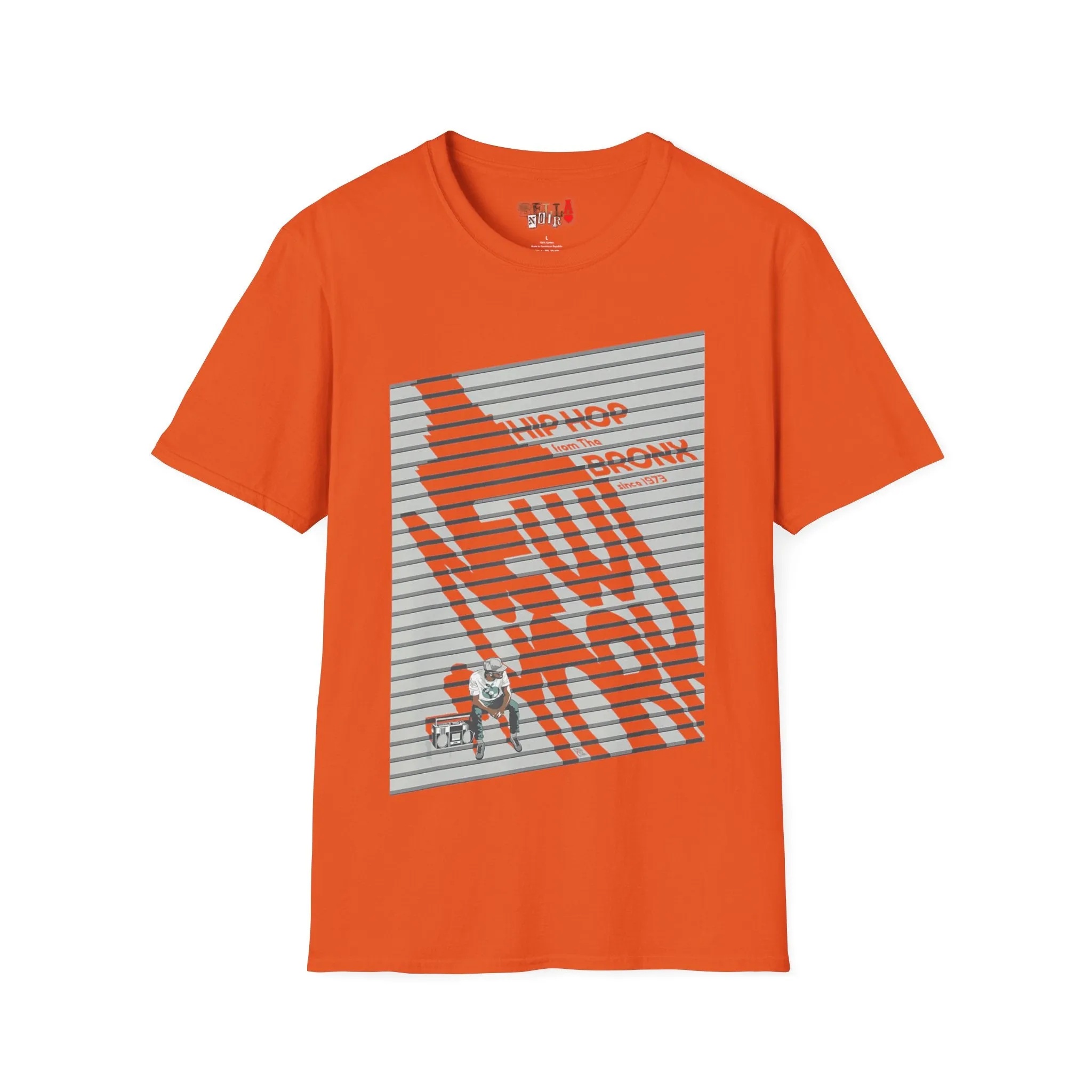 Hip Hop From The Bronx Unisex Softstyle T-Shirt