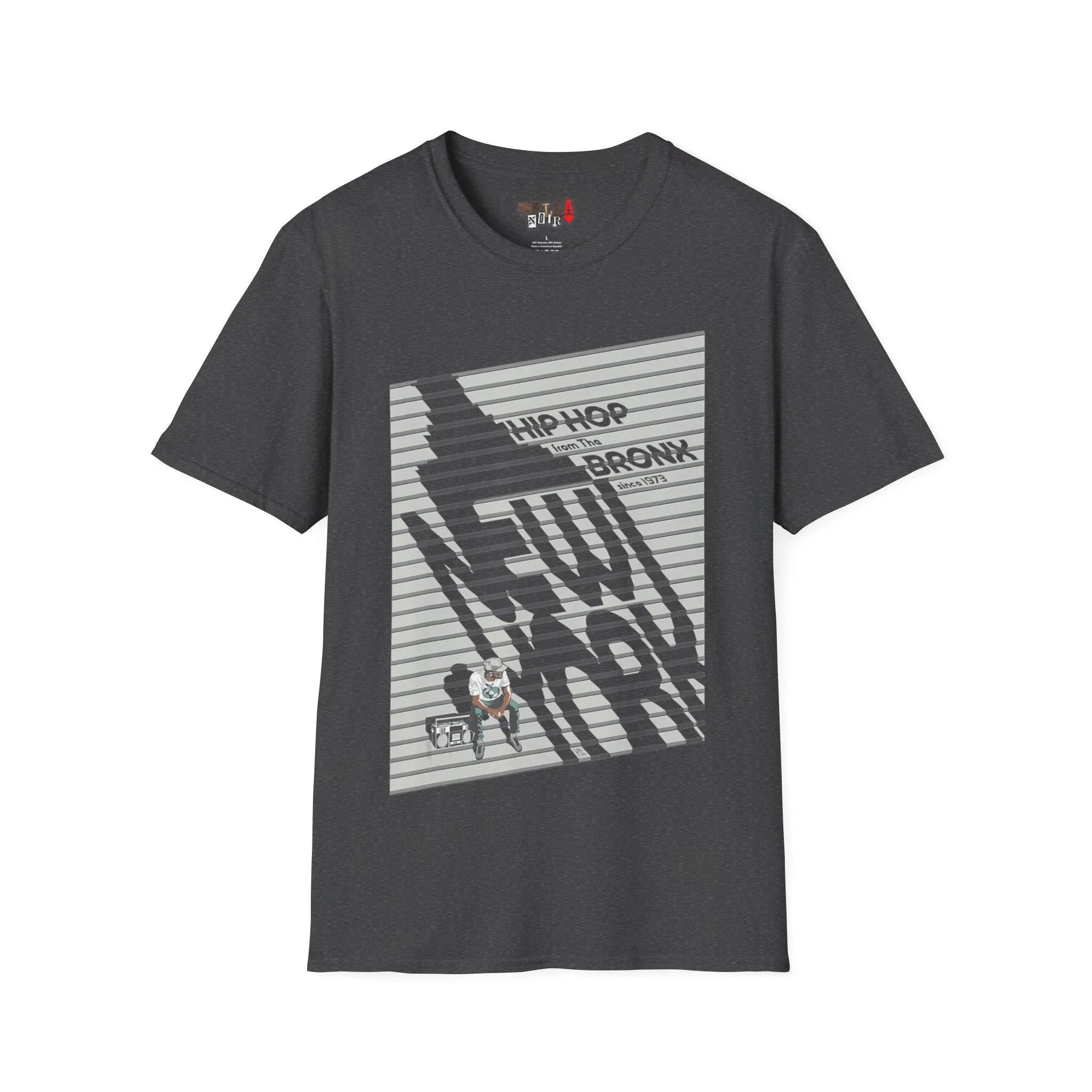 Hip Hop From The Bronx Unisex Softstyle T-Shirt