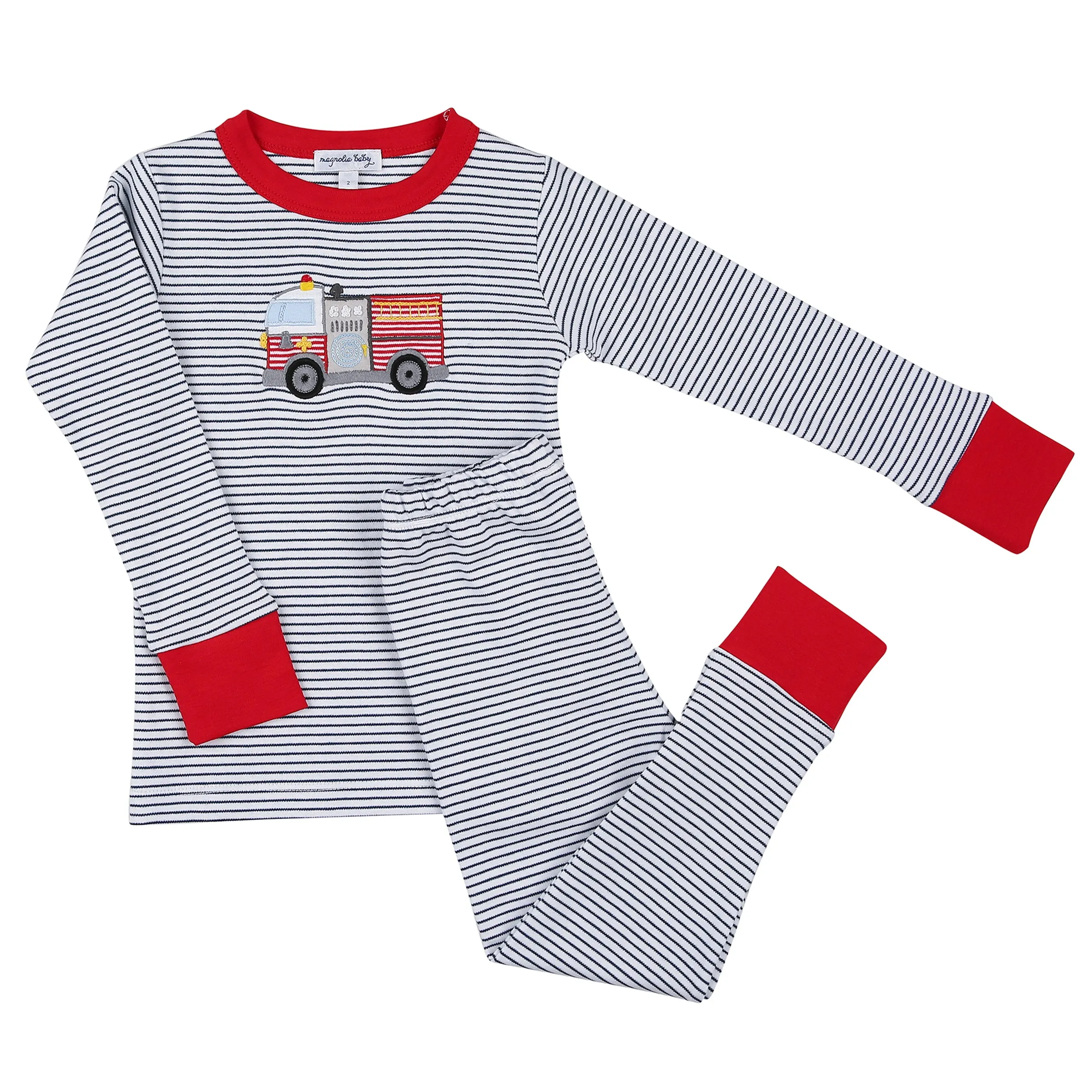 Hook and Ladder Long Pajama
