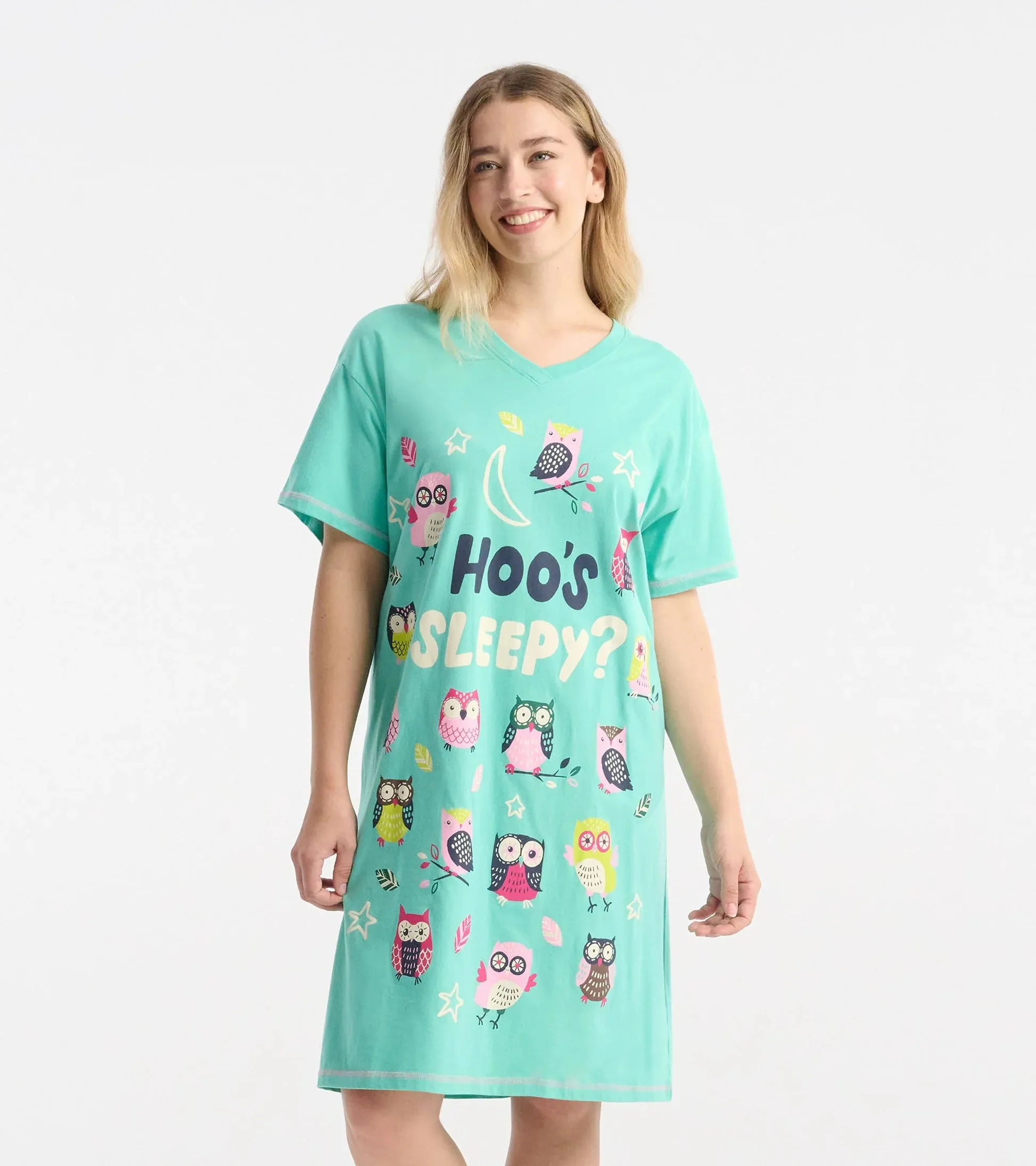 Hoo's Sleepy Sleepshirt