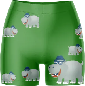 Hungry Hippo Ladies Gym Shorts