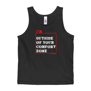 I'm Outside of Your Comfort Zone Kids' Tank Top
