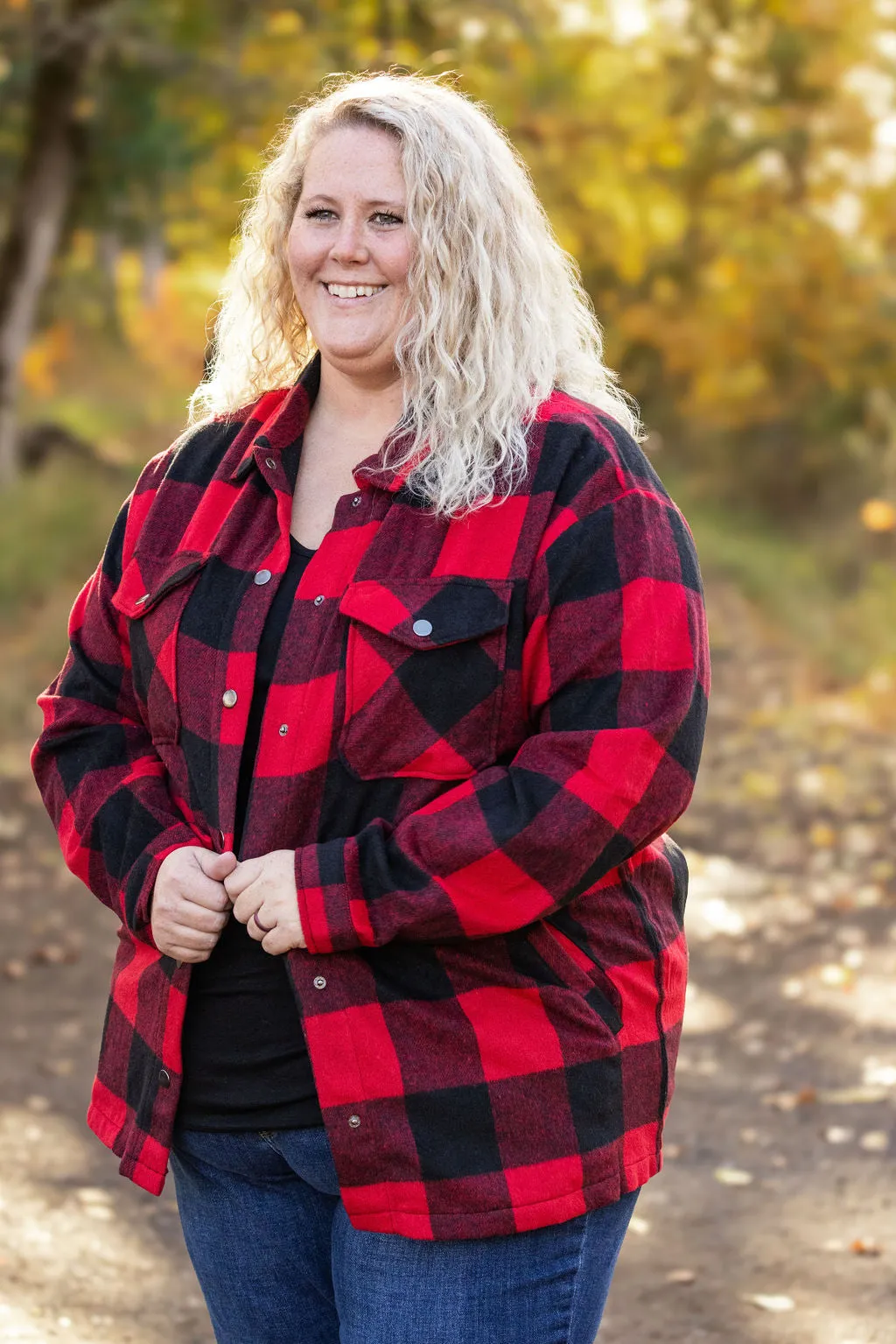 IN STOCK Norah Plaid Shacket - Buffalo Plaid FINAL SALE