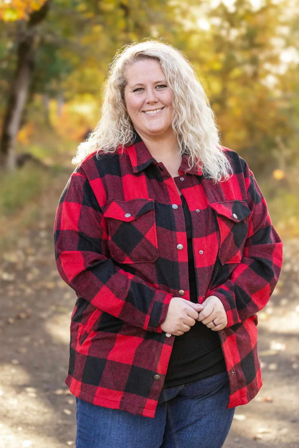 IN STOCK Norah Plaid Shacket - Buffalo Plaid FINAL SALE