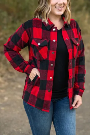 IN STOCK Norah Plaid Shacket - Buffalo Plaid FINAL SALE