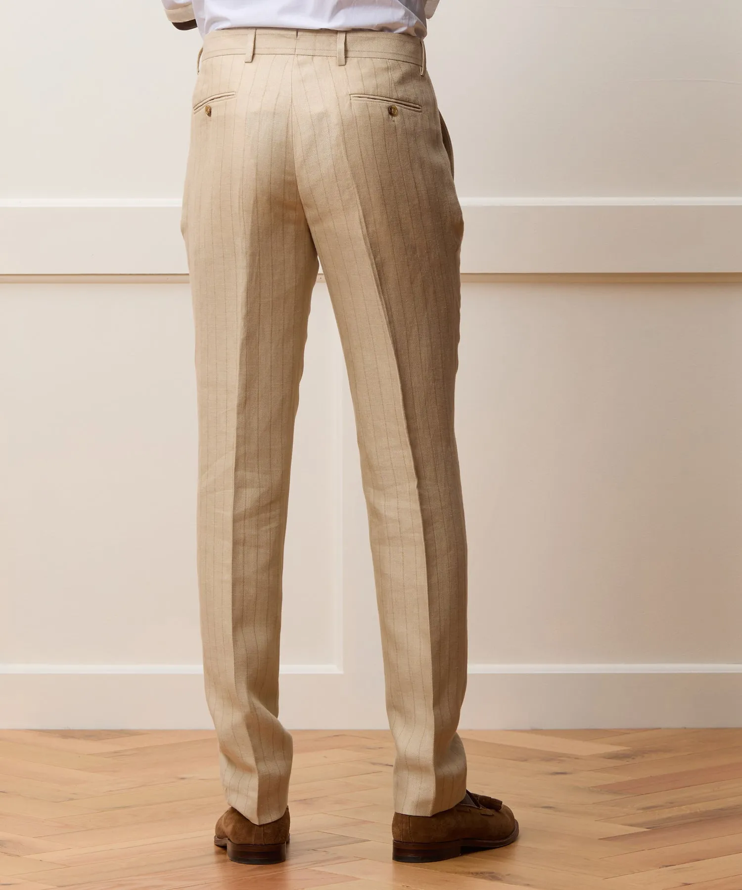 Italian Linen Silk Sutton Trouser