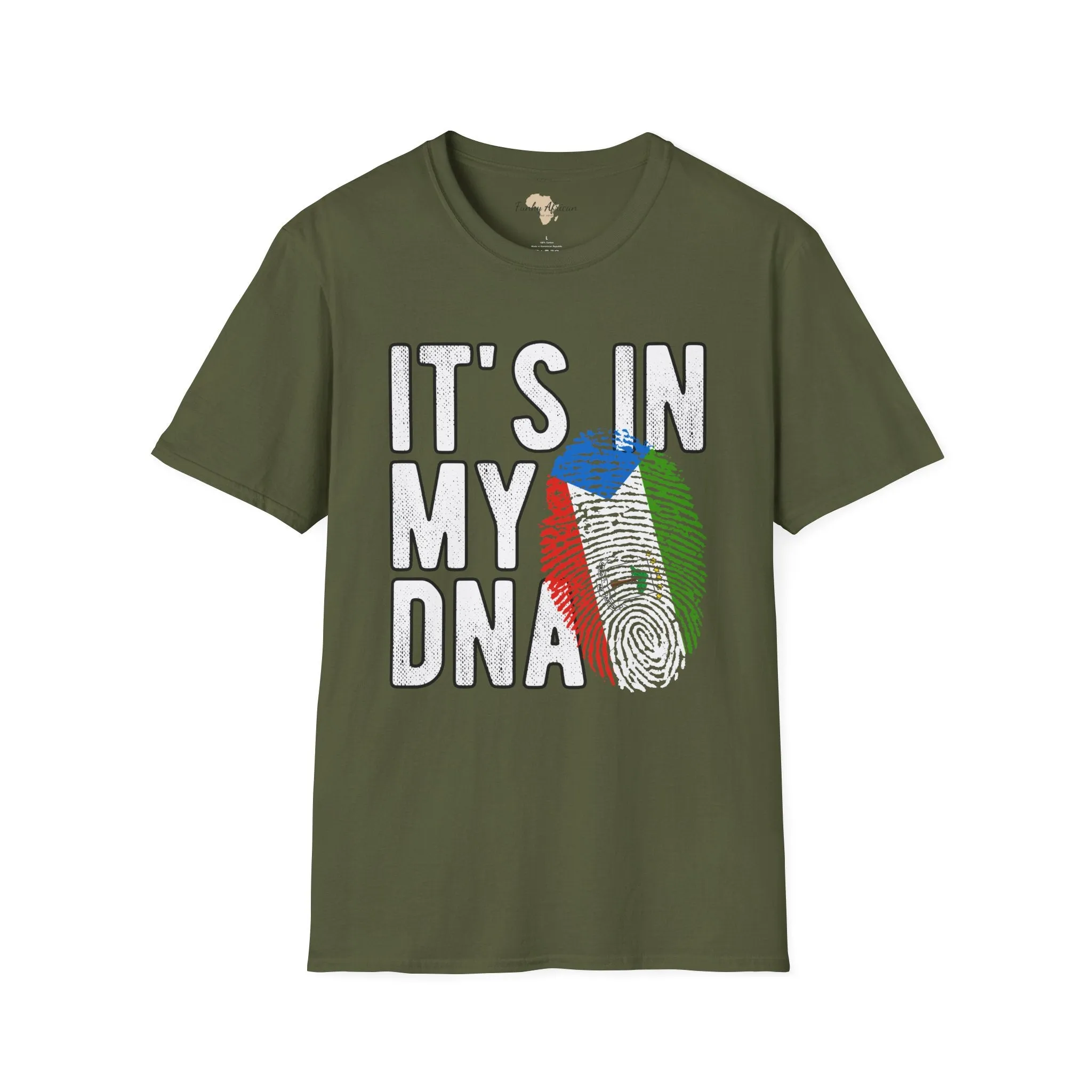 it's in my DNA unisex tee - Equatorial Guinea