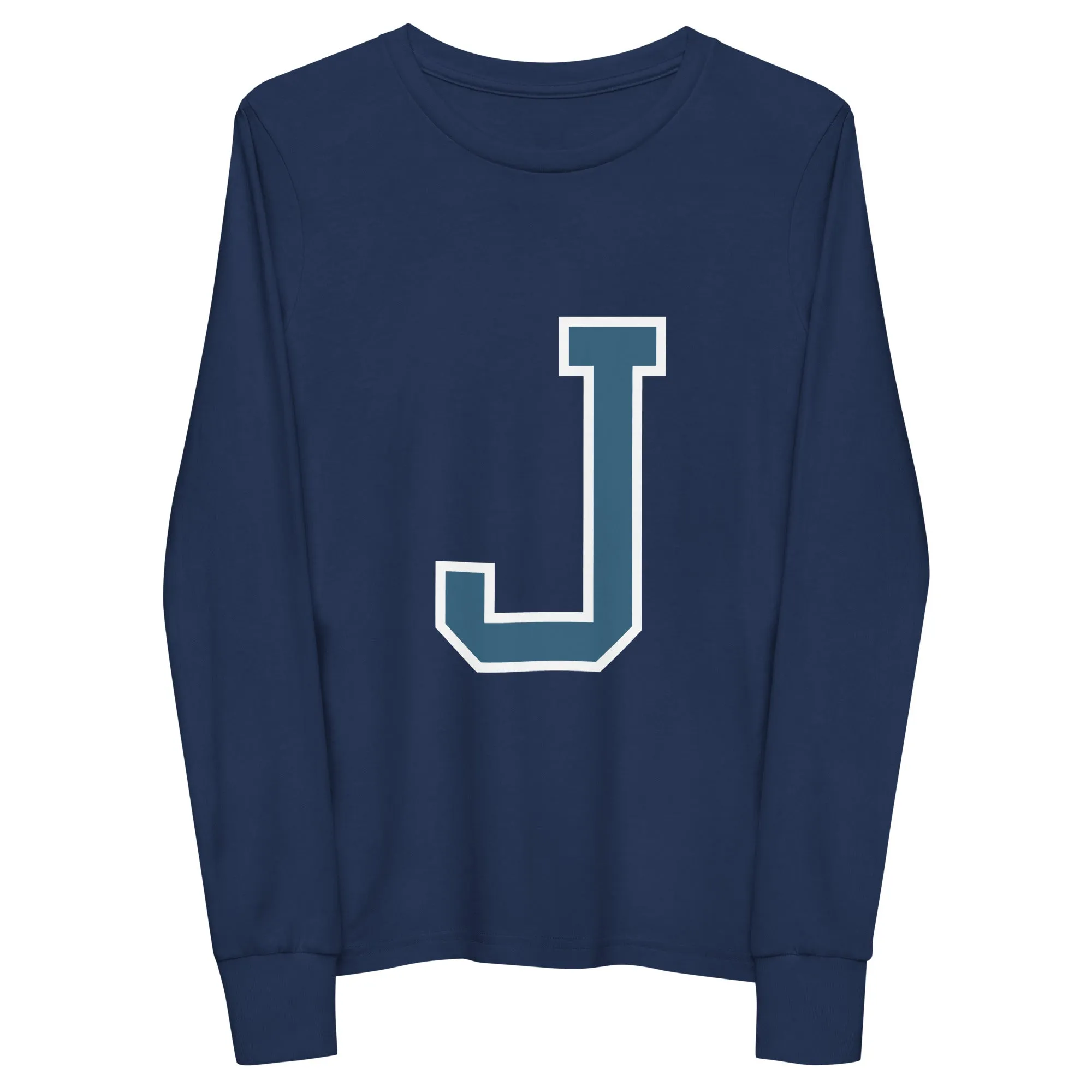 J -  Sustainably Made Kids Long Sleeve T-shirt