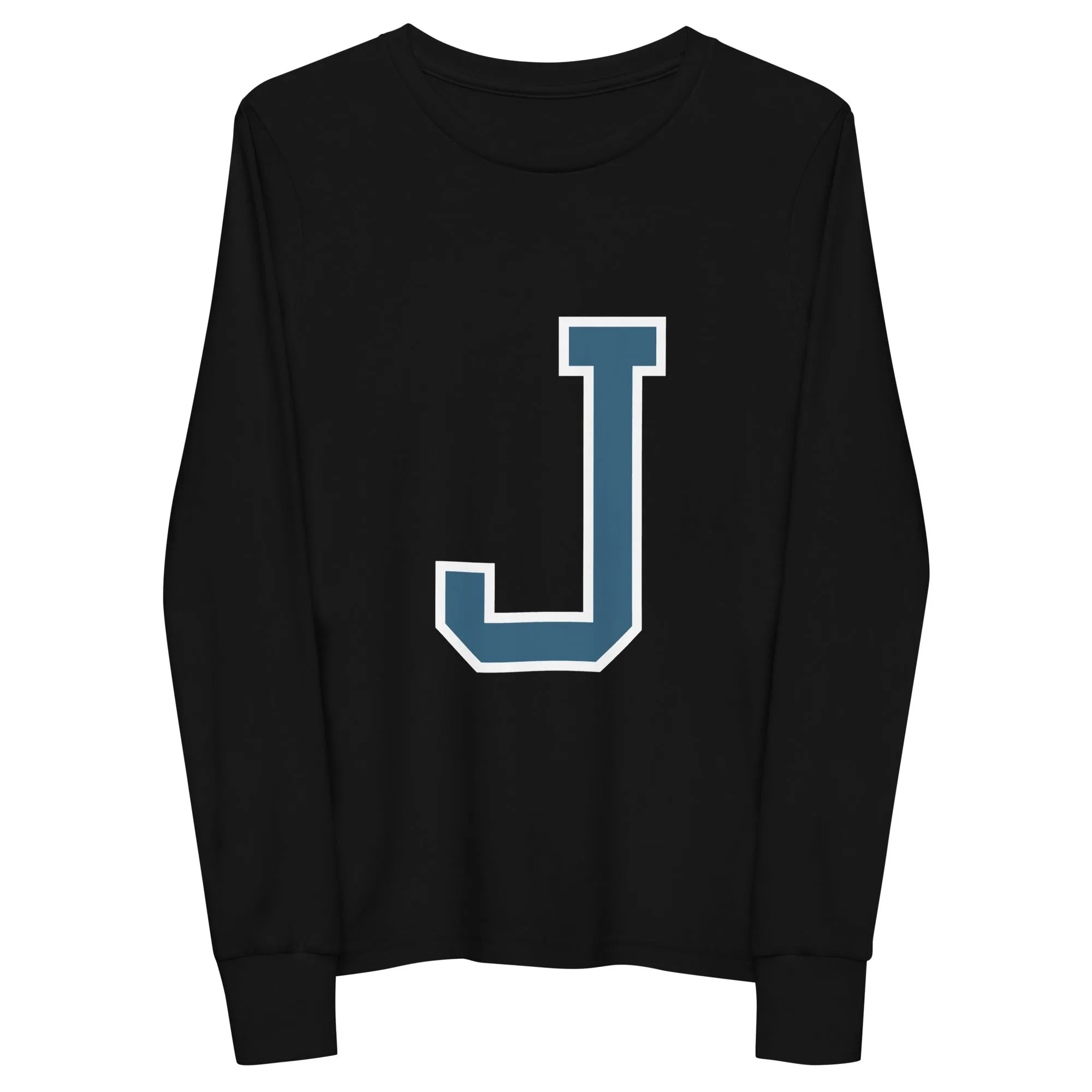 J -  Sustainably Made Kids Long Sleeve T-shirt