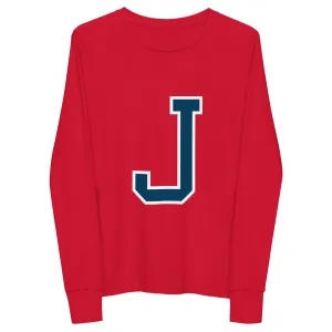 J -  Sustainably Made Kids Long Sleeve T-shirt