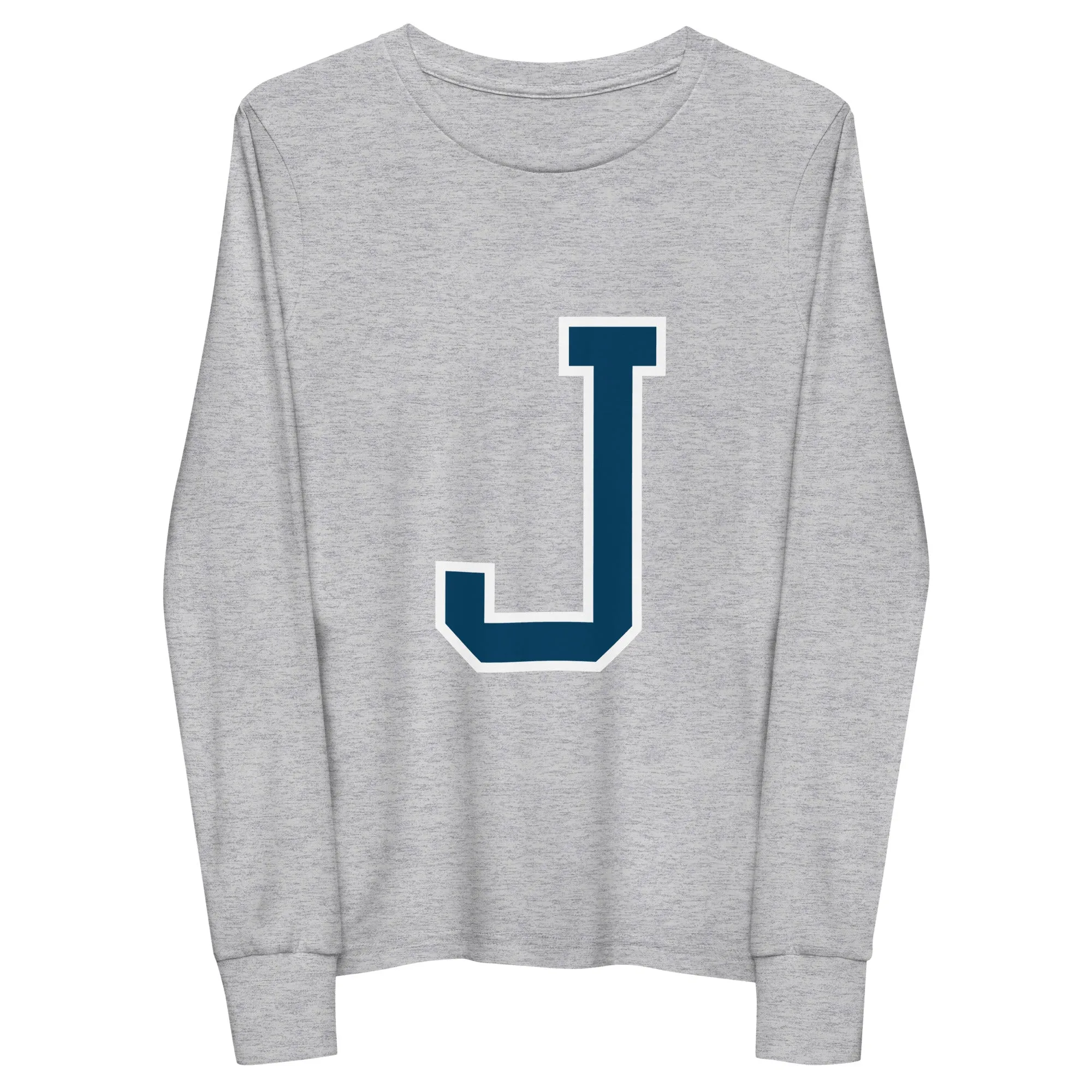 J -  Sustainably Made Kids Long Sleeve T-shirt