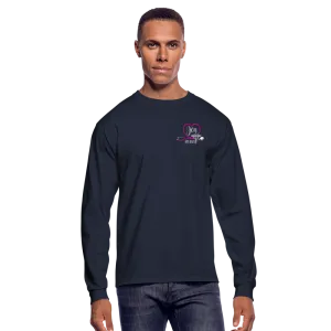 JEN RN BSN Emergency Nurse Flag Men's Long Sleeve T-Shirt