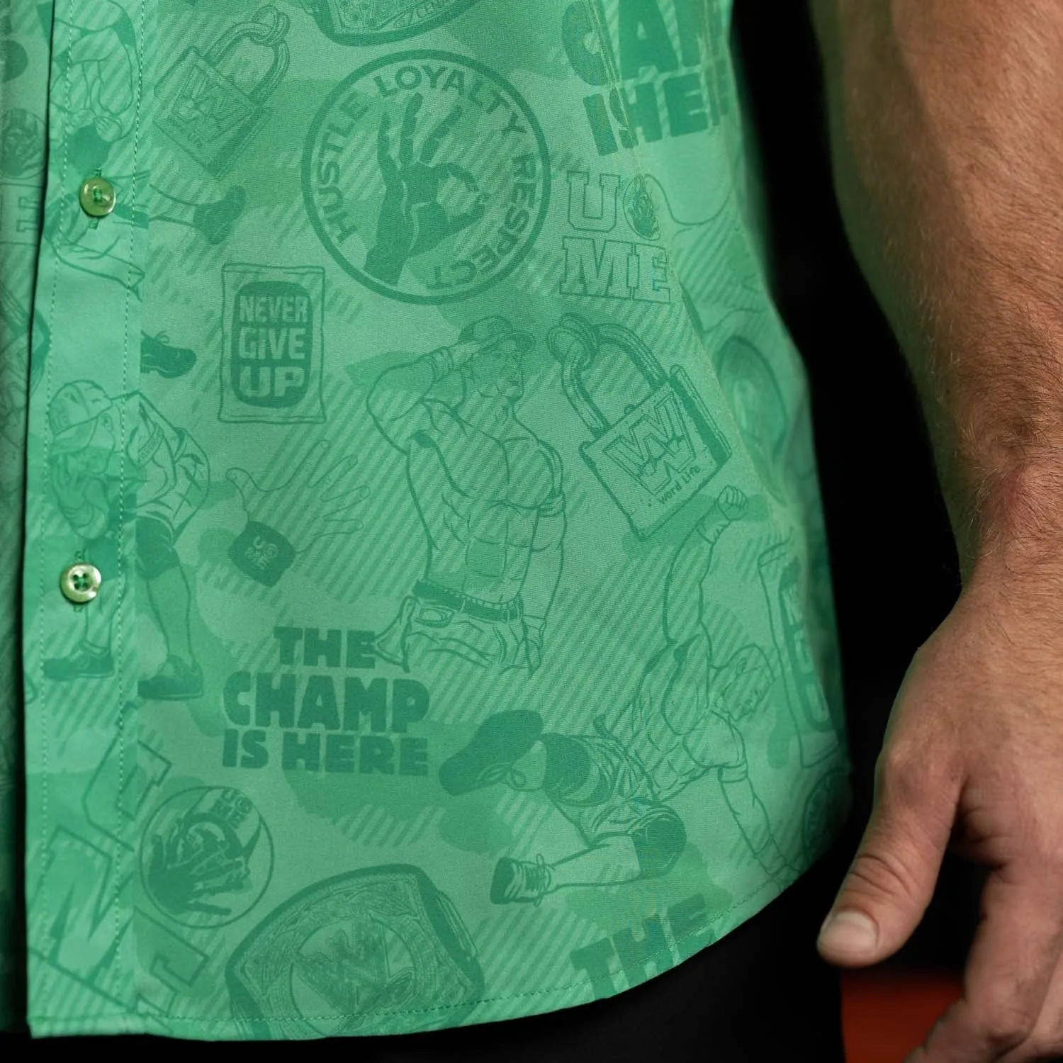 John Cena "Can't See Me" – KUNUFLEX Short Sleeve Shirt