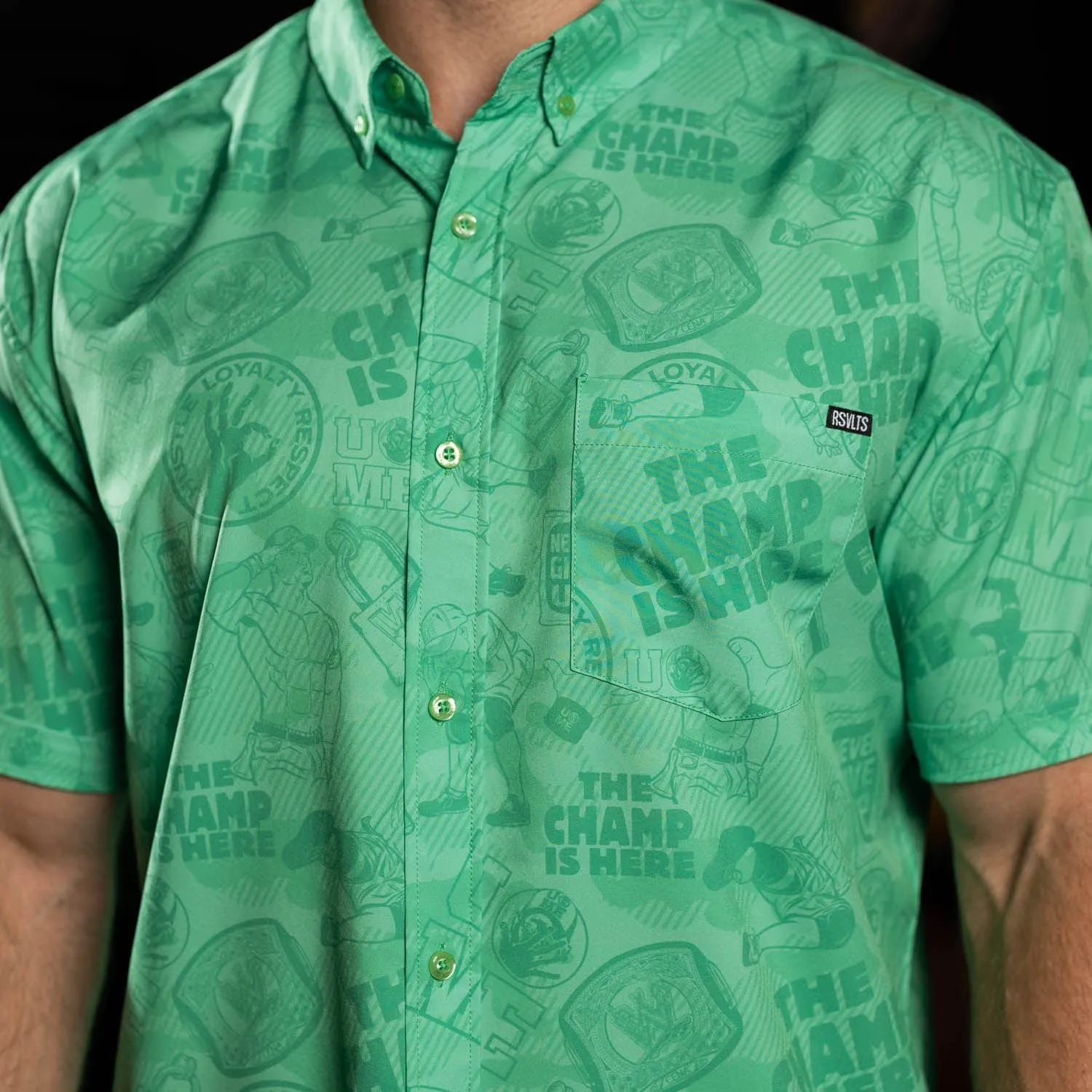 John Cena "Can't See Me" – KUNUFLEX Short Sleeve Shirt