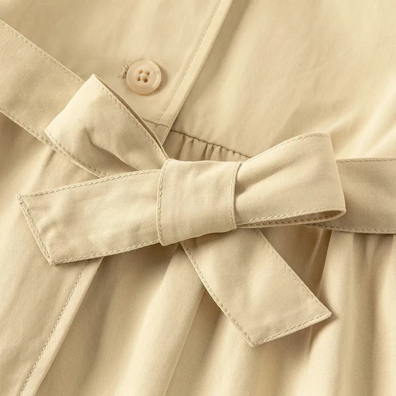 Julia Frilled Trench Coat