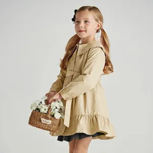 Julia Frilled Trench Coat