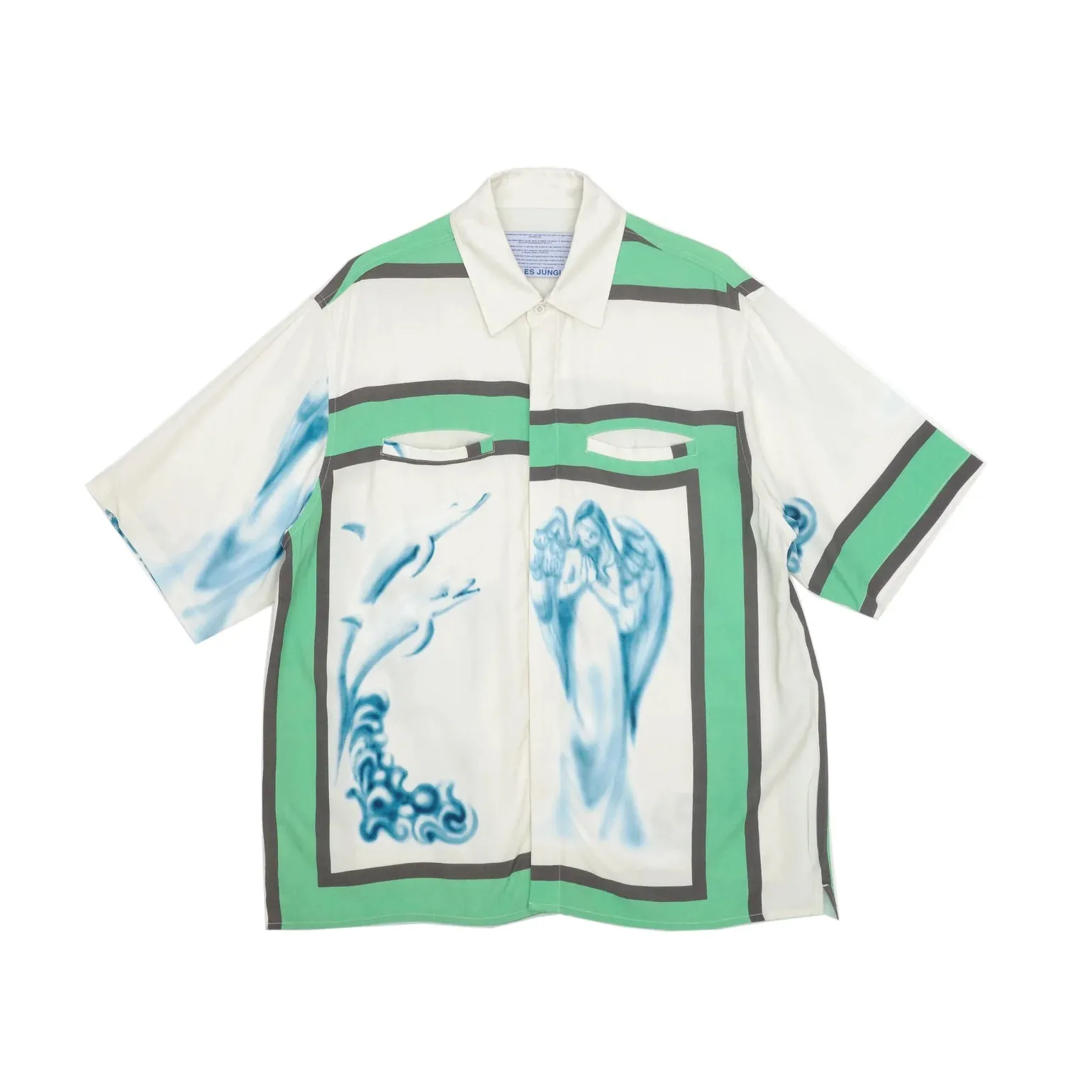 Jungles Jungles ANGELS BUTTON UP 'Birch'