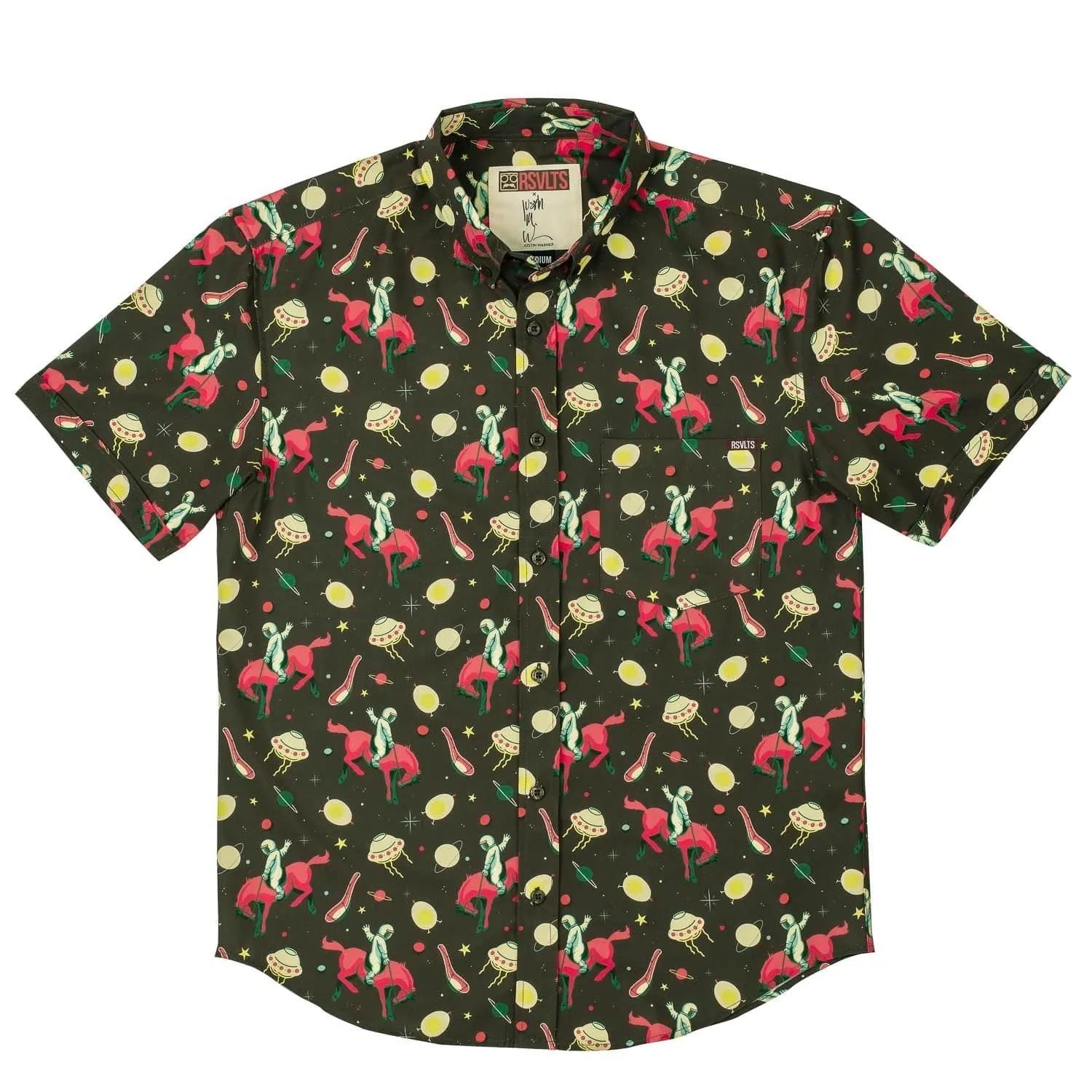Justin Warner "Space Cowboy" – KUNUFLEX Short Sleeve Shirt