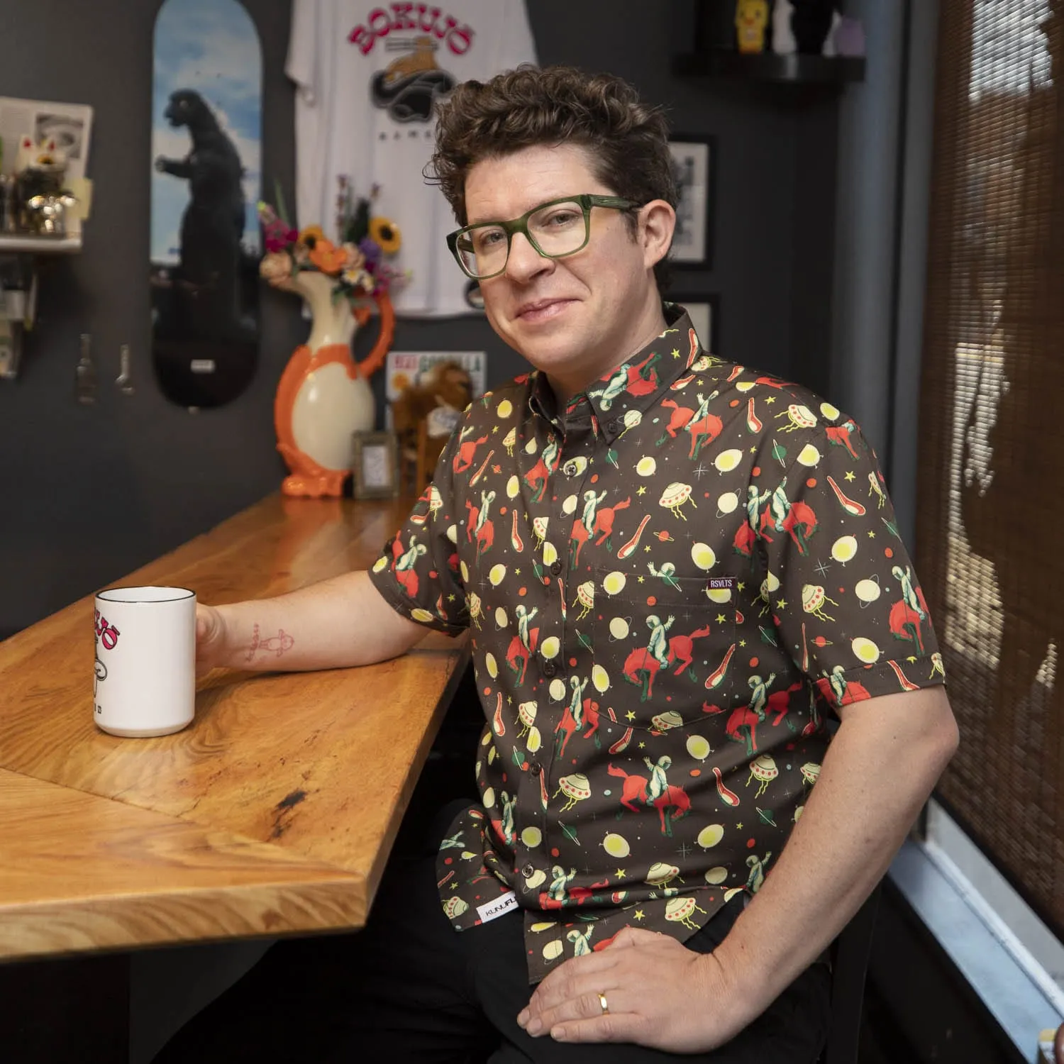 Justin Warner "Space Cowboy" – KUNUFLEX Short Sleeve Shirt