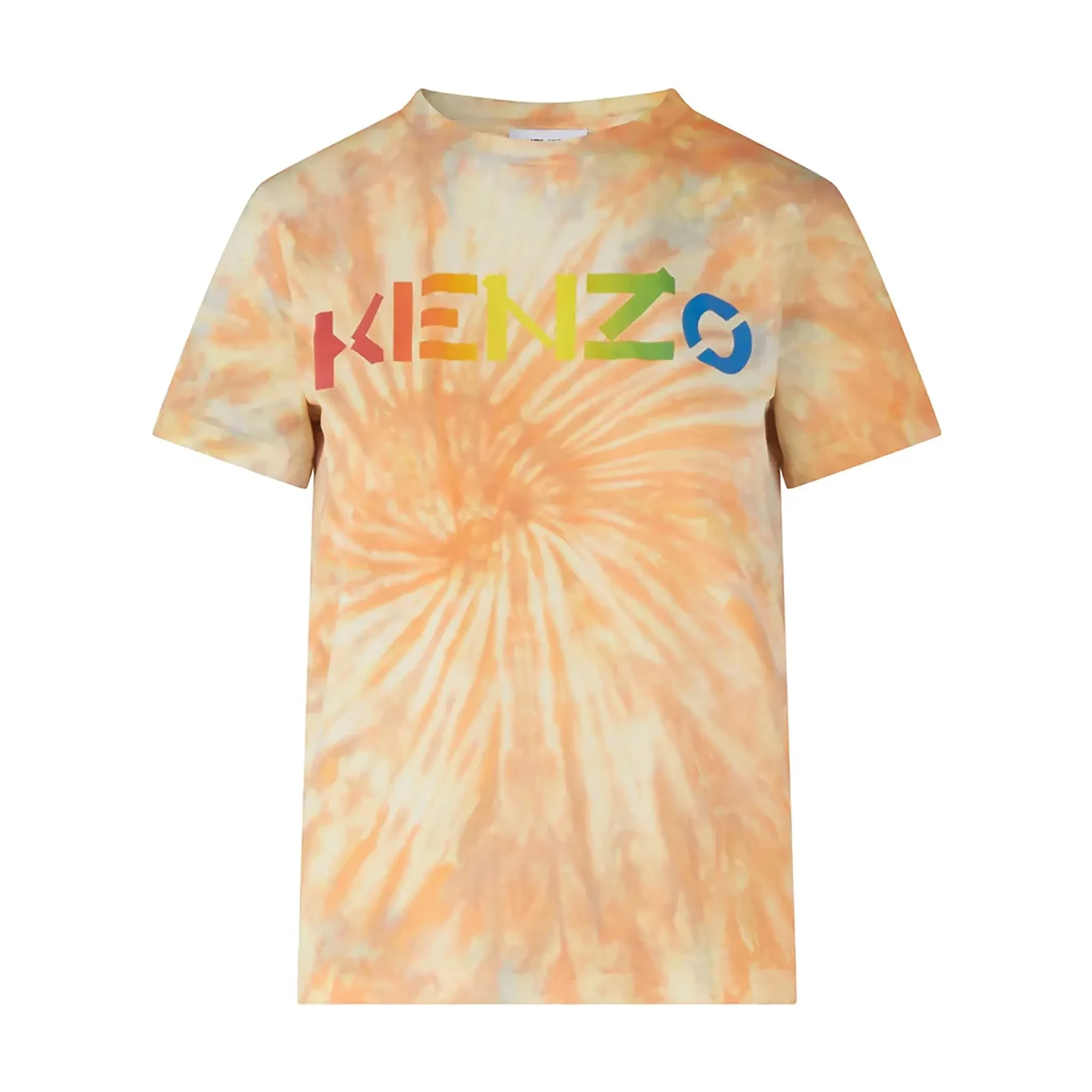 Kenzo Men's Tie Dye Logo Relaxed T-Shirt