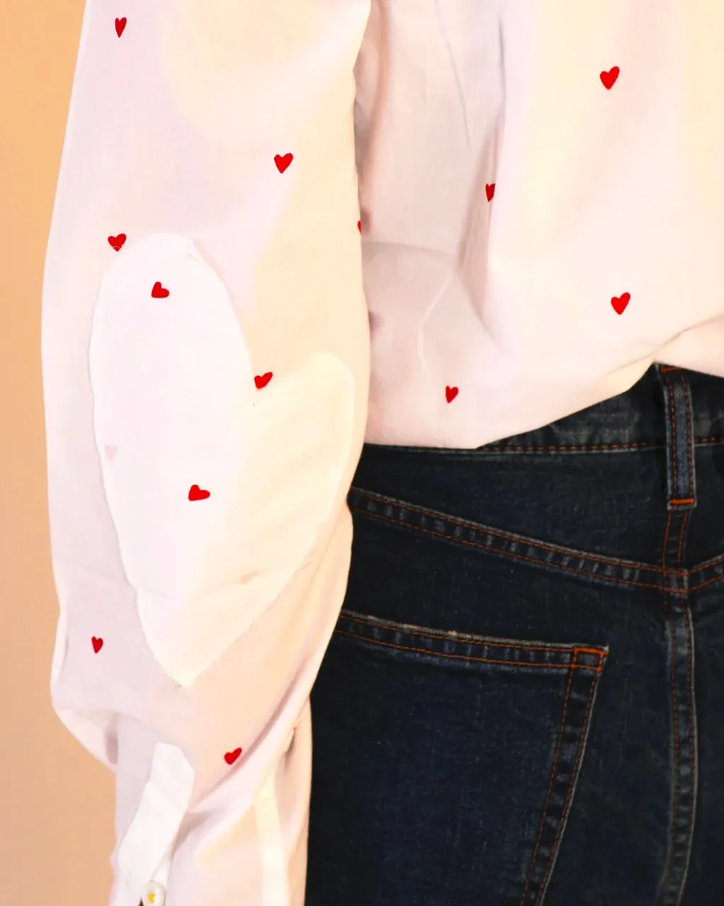 Kerri Rosenthal Mia Tiny Hearts Shirt