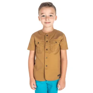 Khaki Henley Shirt