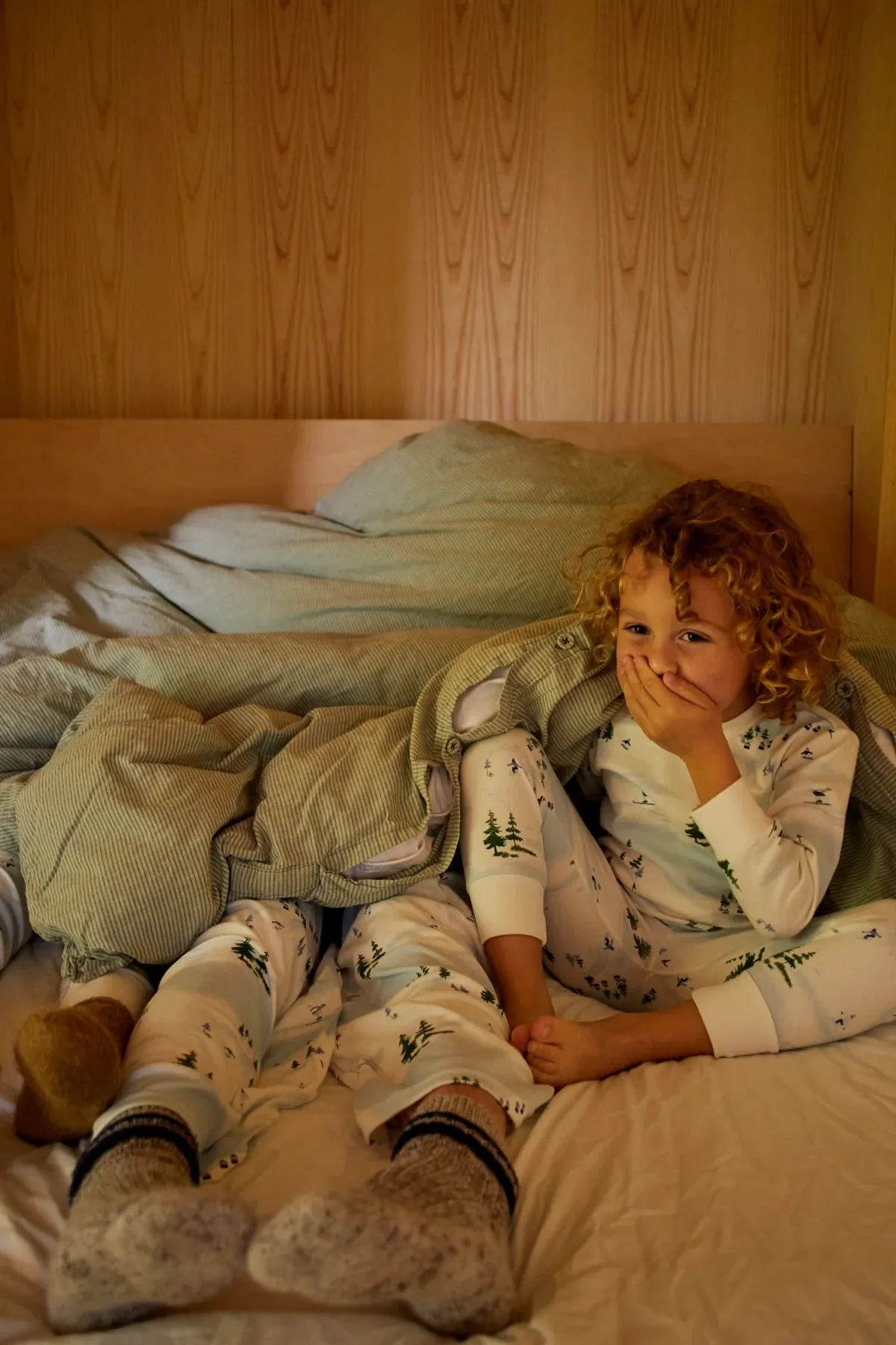 Kids Classic PJs | Ski Scene