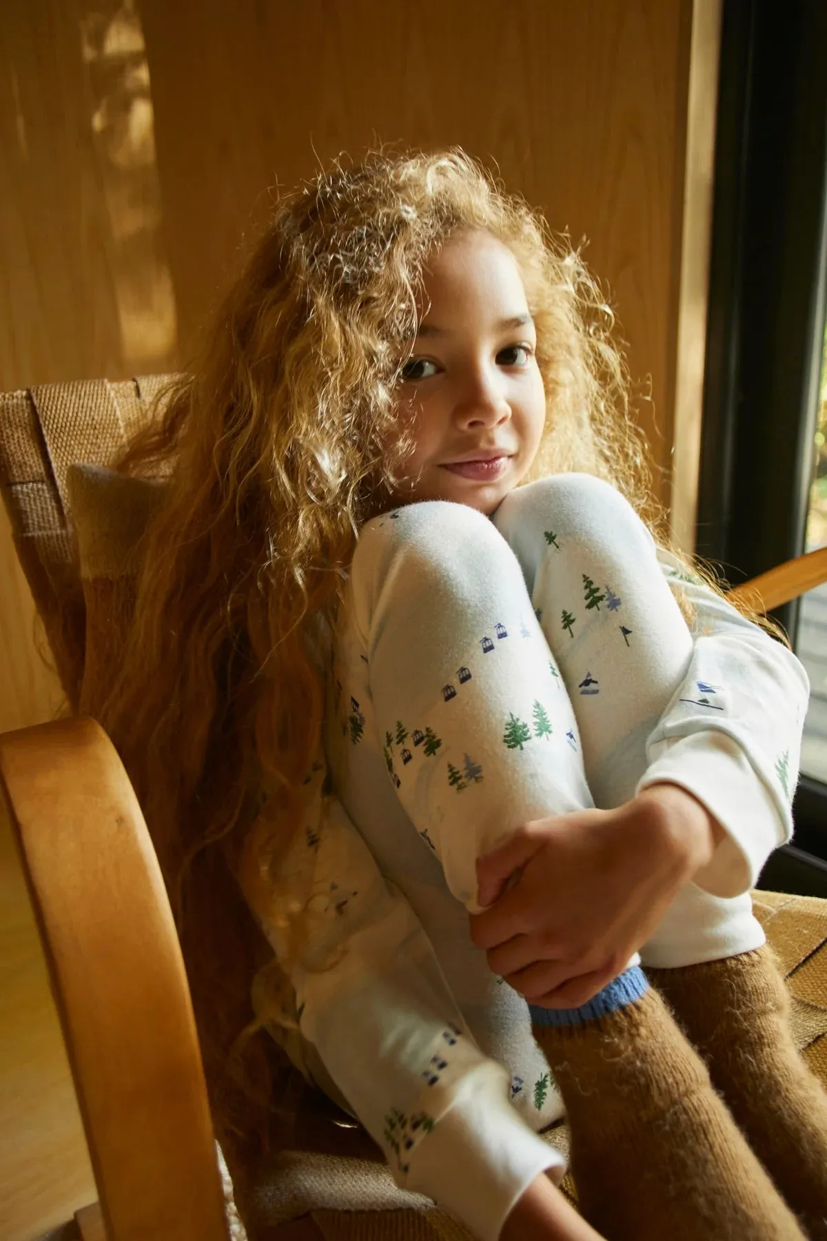 Kids Classic PJs | Ski Scene