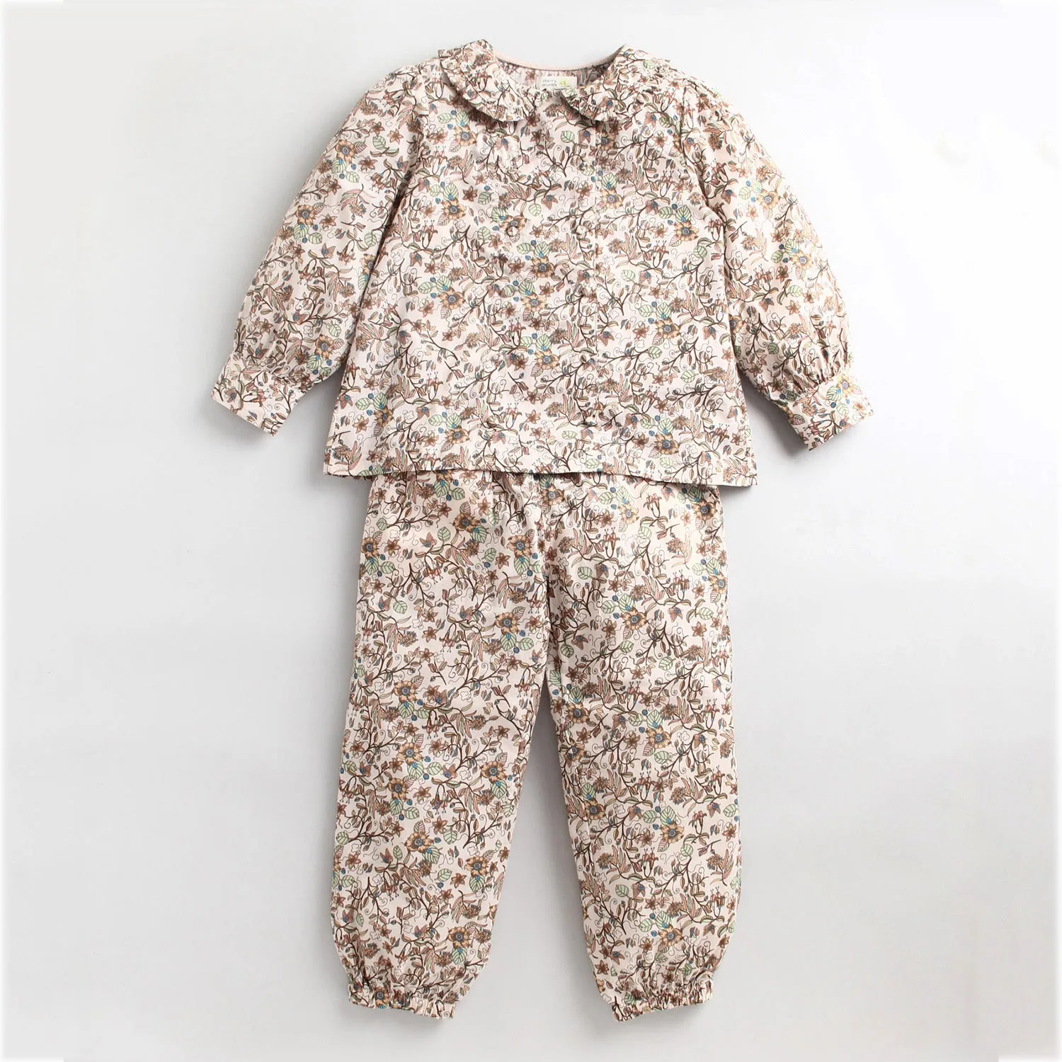 Kids Floral Printed Nightsuit