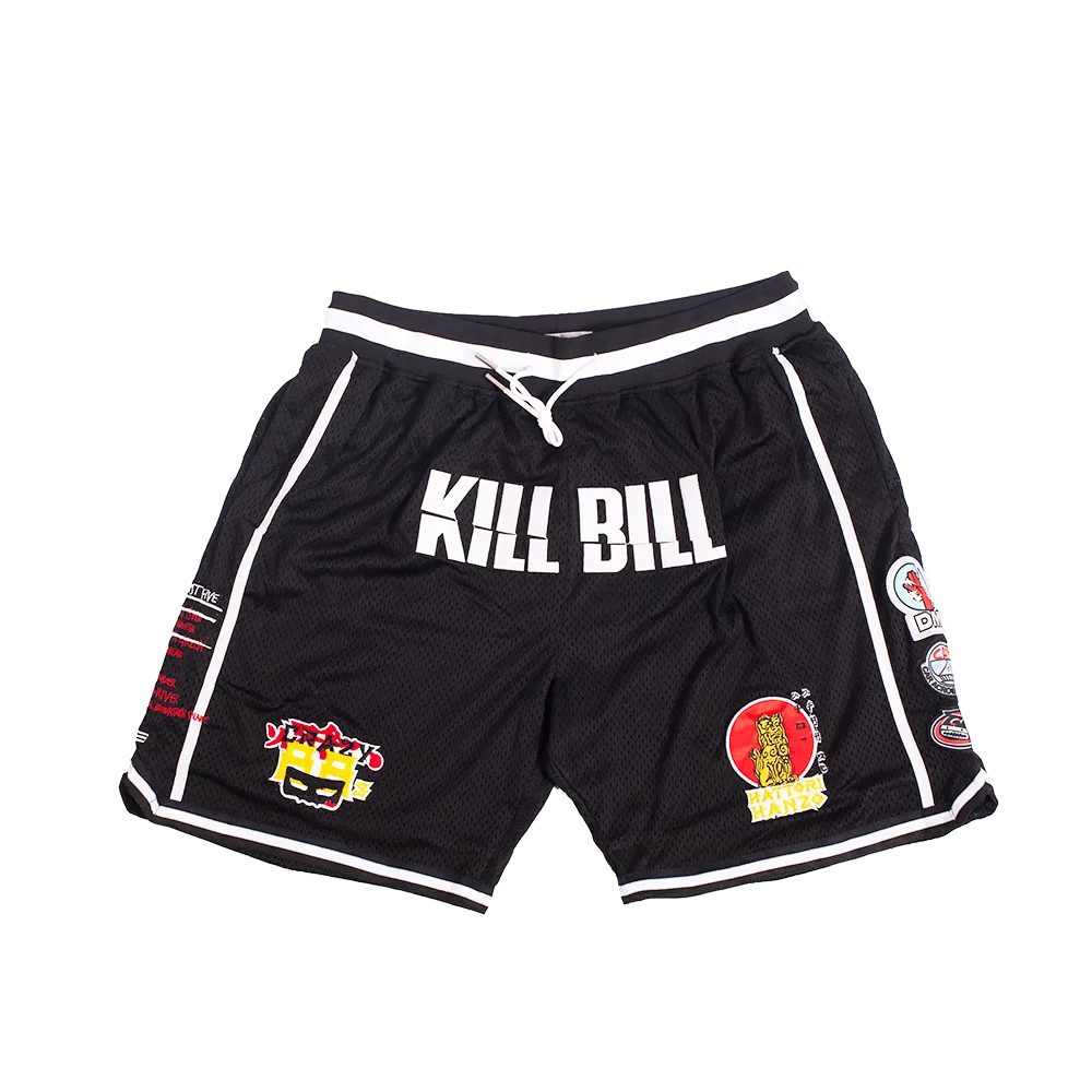 KILL BILL BASKETBALL SHORTS BLACK
