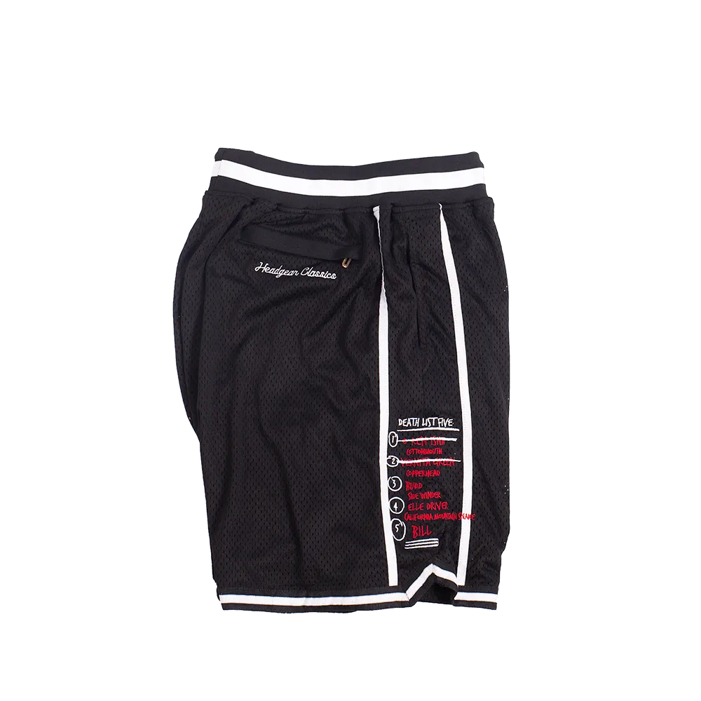 KILL BILL BASKETBALL SHORTS BLACK