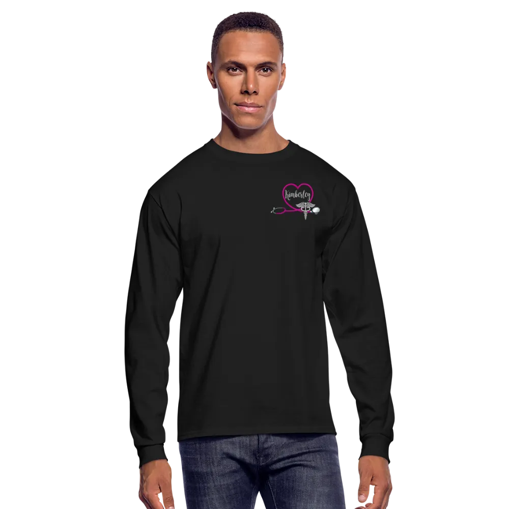 Kimberley Emergency Nurse Flag Men's Long Sleeve T-Shirt