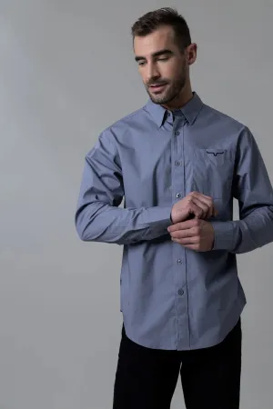 Kimes Ranch Men's KR Team Grey Long Sleeve Western Shirt