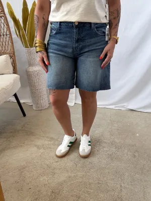 KUT Hailey Bermuda Jean Shorts