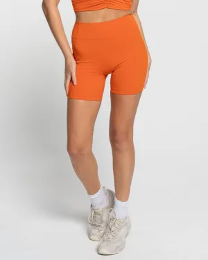 Lani Bike Shorts - Orange