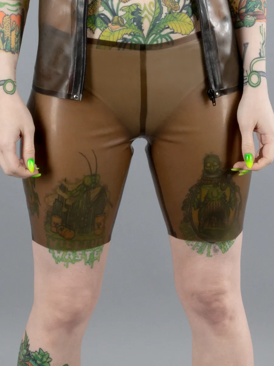 Latex Bermuda Shorts