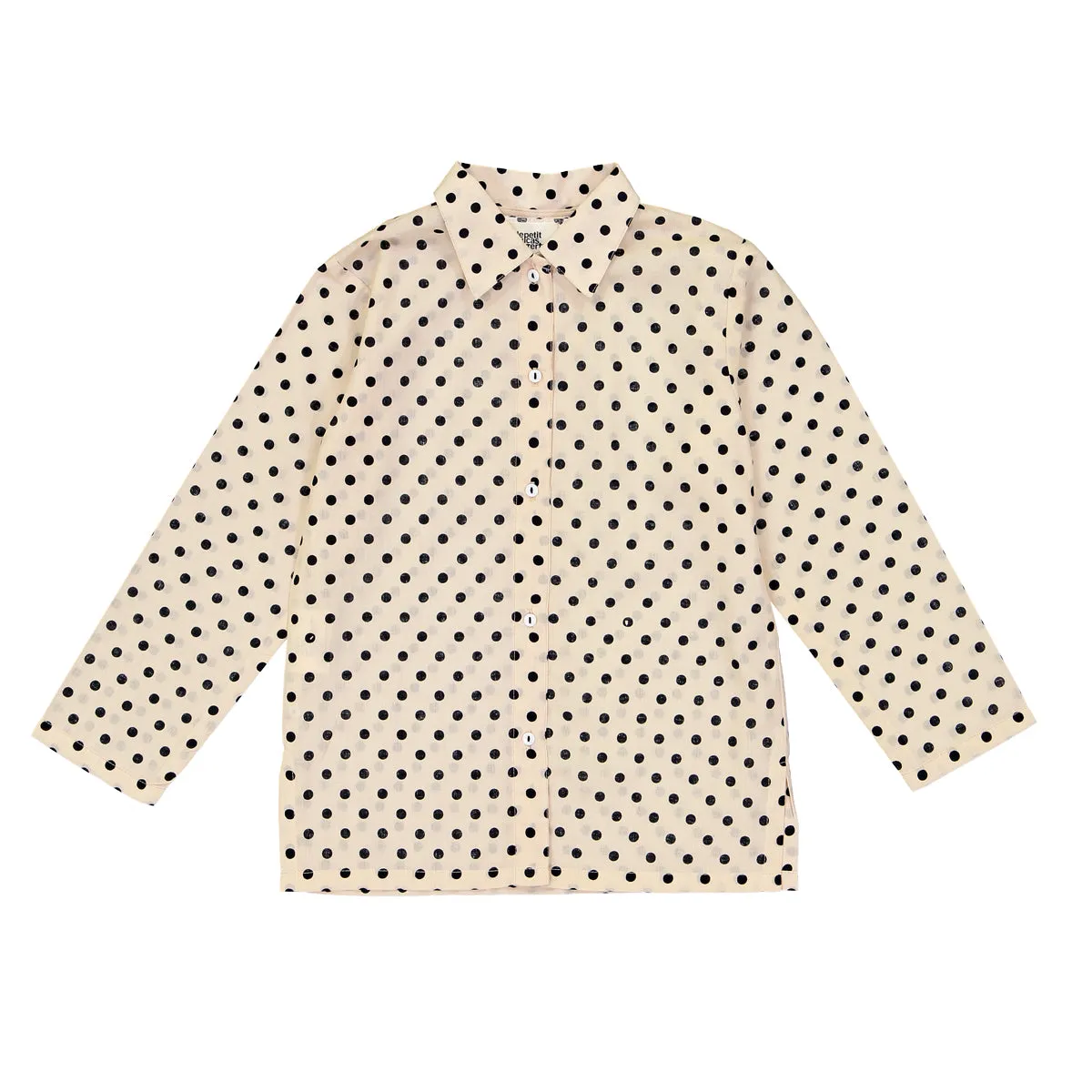 Le Petit Lucas DuTertre Girl's Polka Dots PJ Set