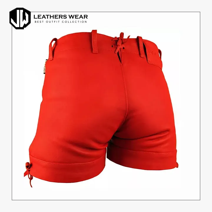 Leather Bike Shorts