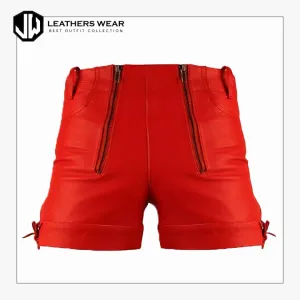 Leather Bike Shorts