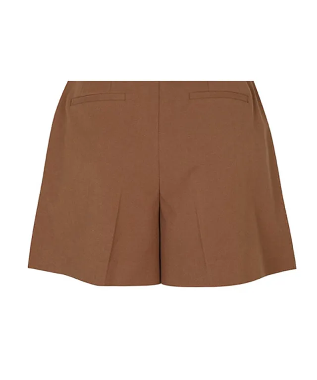 LENUCU Line Bermuda Pants - Camel